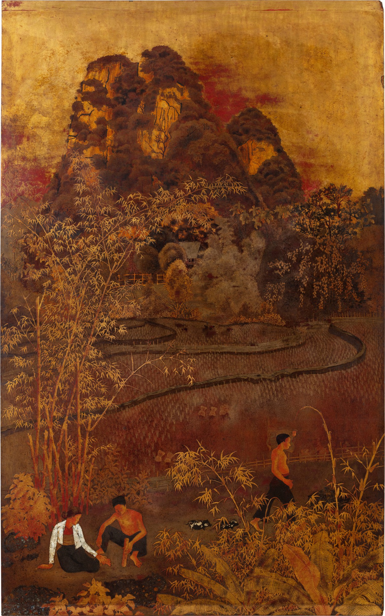 The Hanoi College of Fine Arts — 河內美術學院 (1925-1945),  越北風景