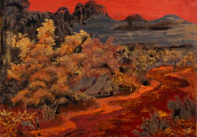 Dinh Minh (1923-2004),  越北村莊