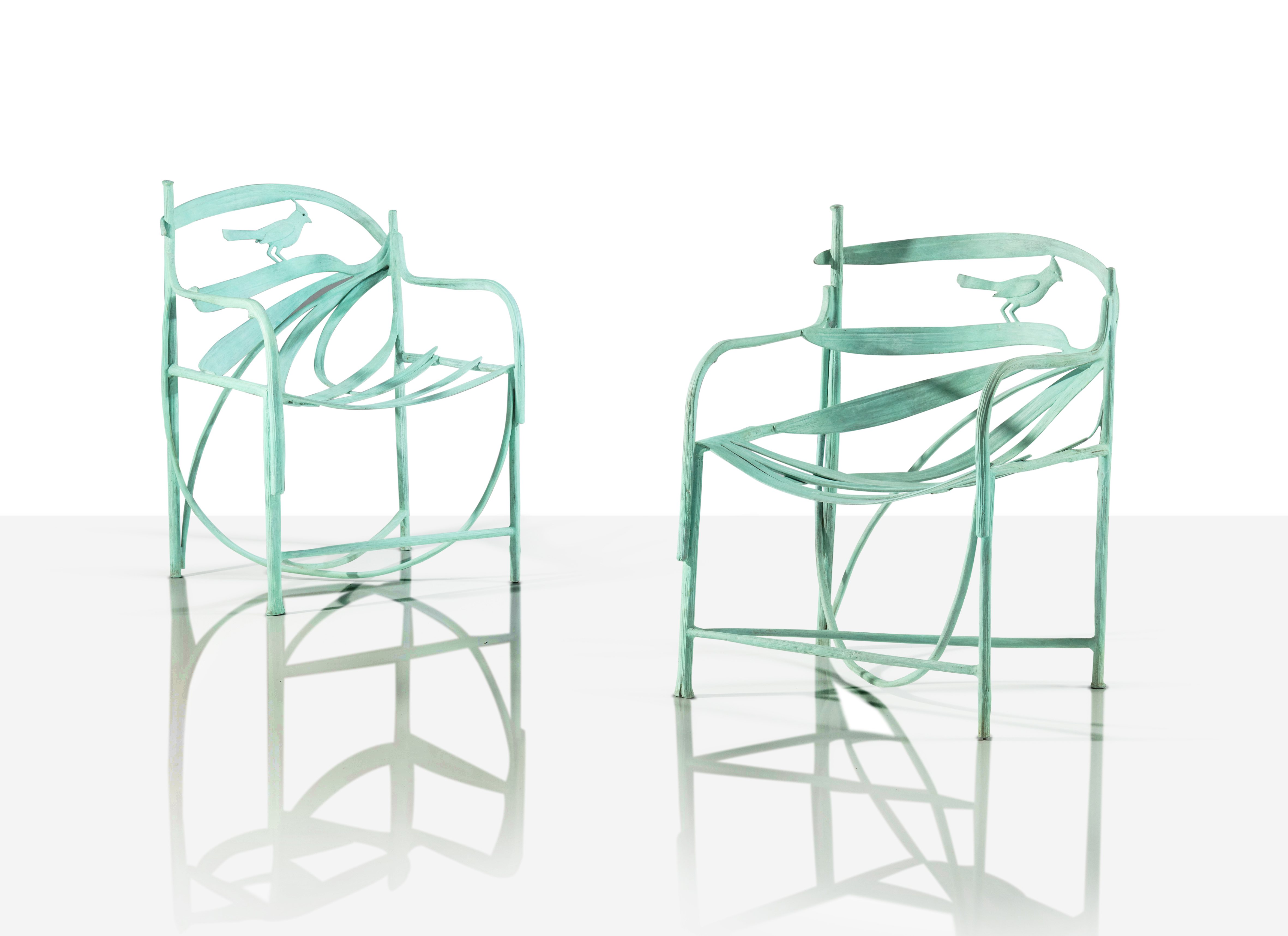 Claude Lalanne — Paire de Fauteuils Williamsburg