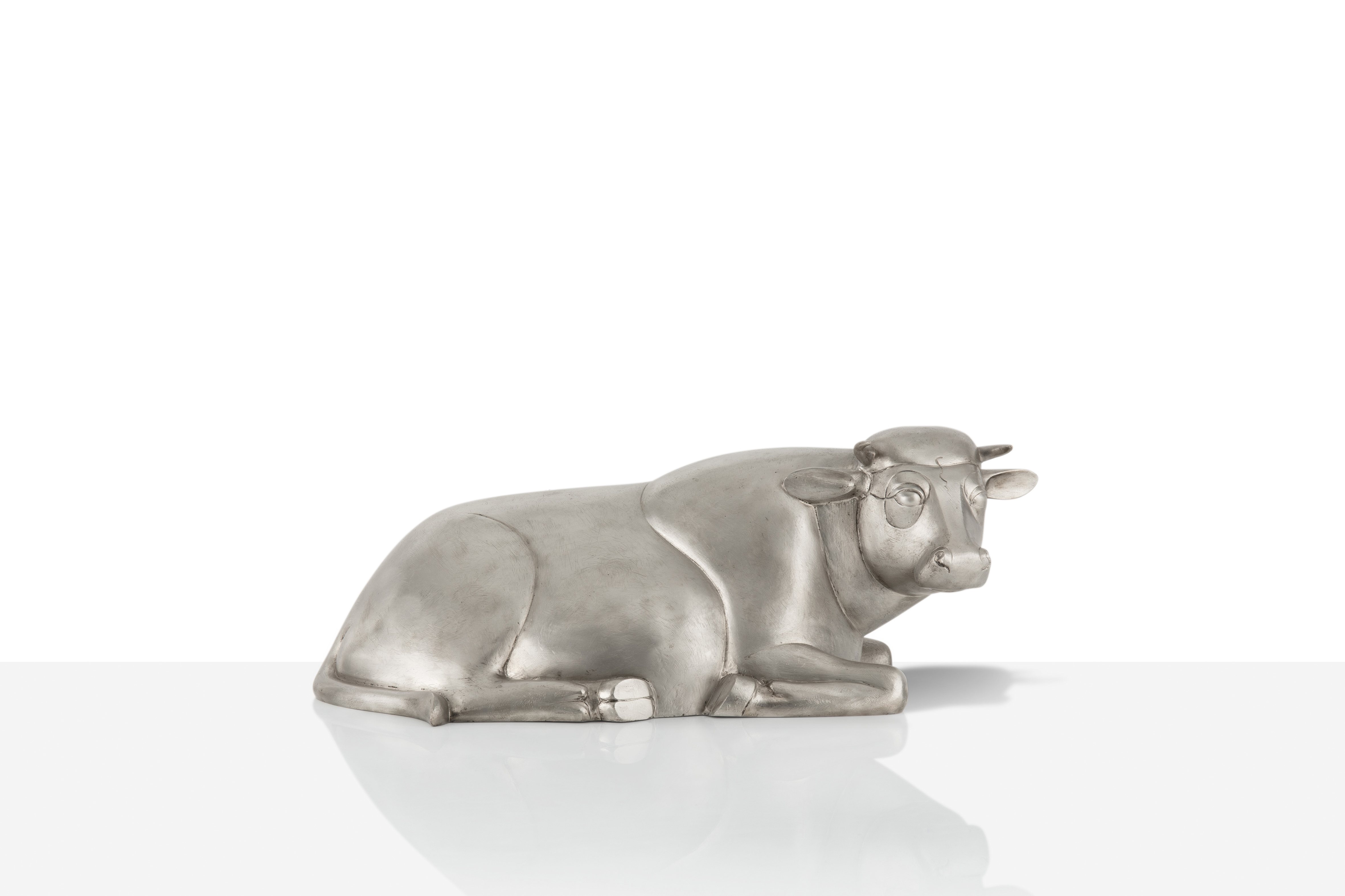 François-Xavier Lalanne — Vache Couchée