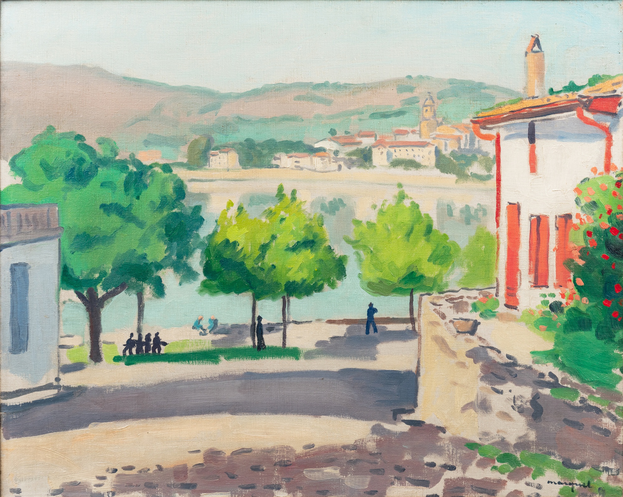Albert Marquet — Hendaye, La promenade