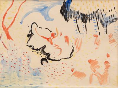 Personnages dans un paysage