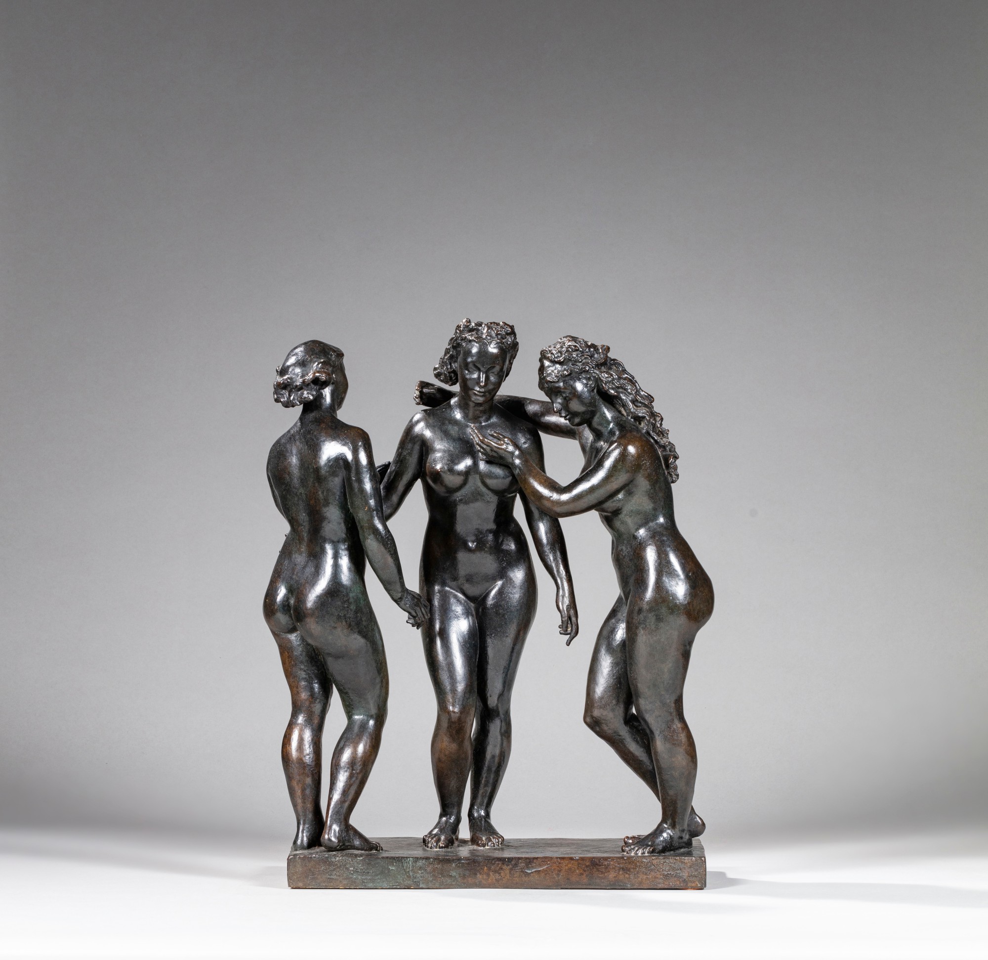 Alfred Auguste Janniot — Les Trois grâces (The Three Graces)