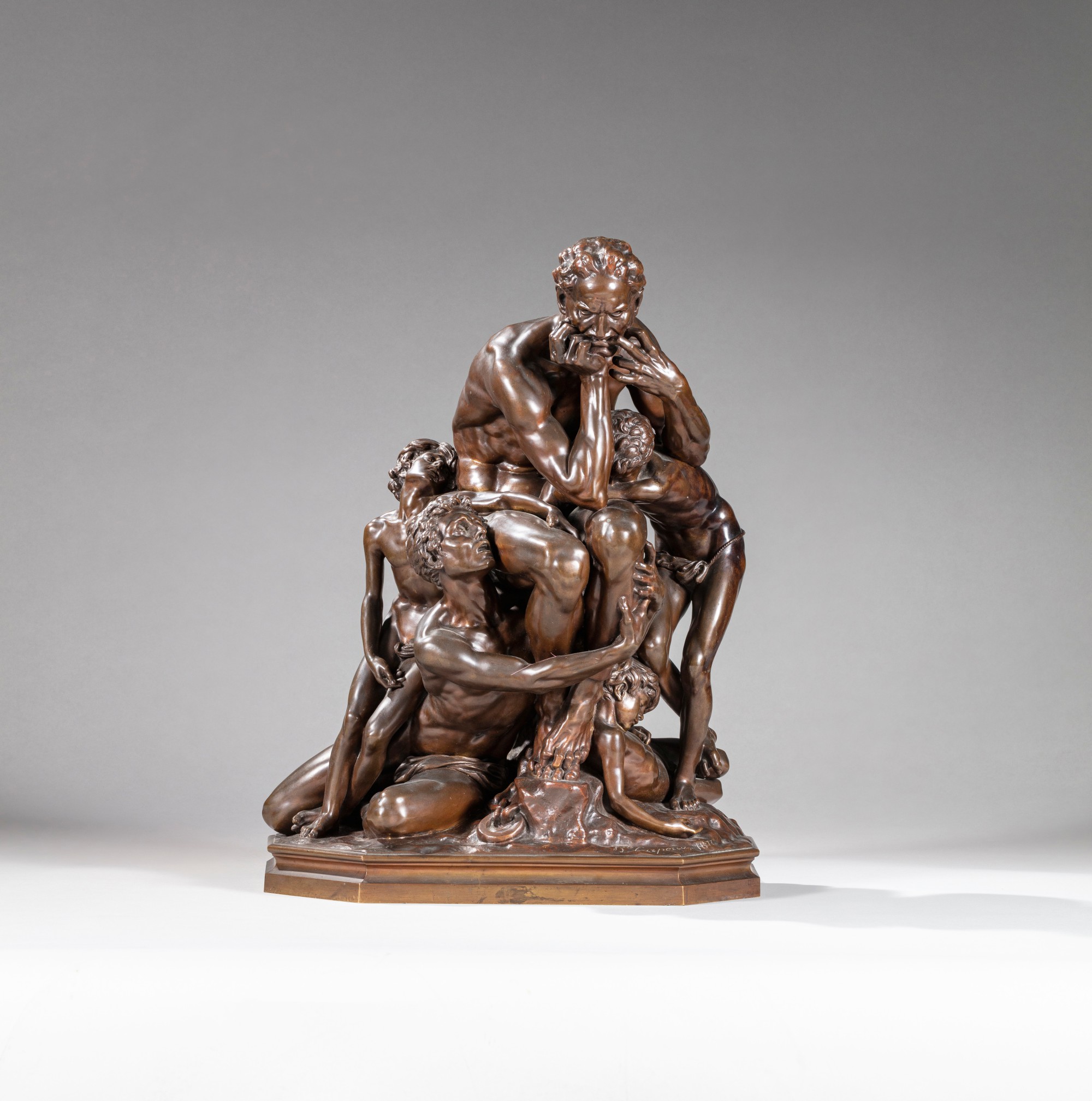 Jean Baptiste-Carpeaux — Ugolin et ses Fils, version finale (Ugolino and his Sons, final version)