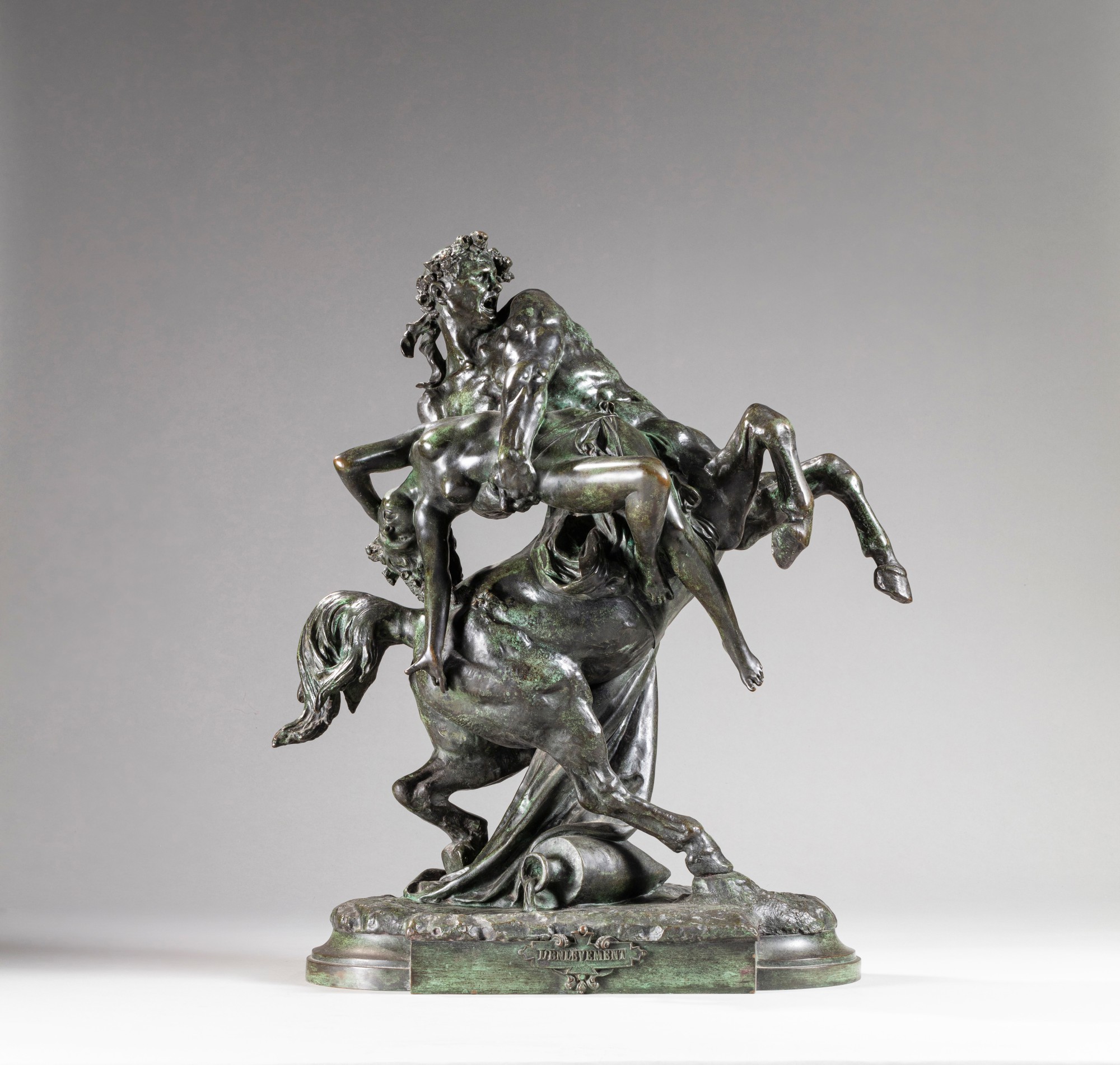 Albert-Ernest Carrier-Belleuse — L'Enlèvement d'Hippodamie (The Abduction of Hippodamia)