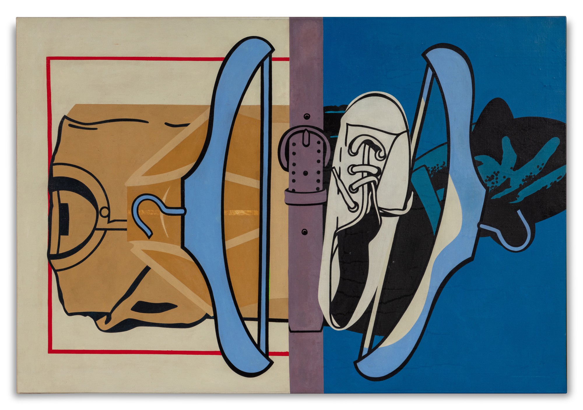 Hervé Télémaque — Un homme (en raccourci lent)