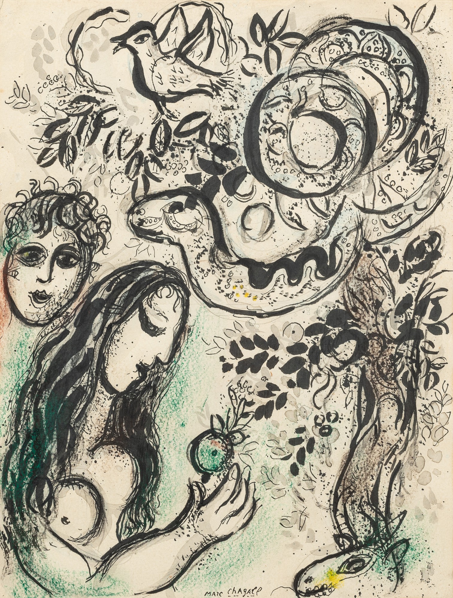 Marc Chagall — Eve