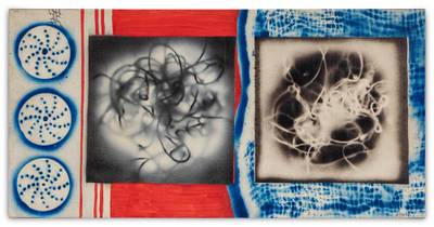 Bombardement 7 de deux champs opposés tricolores