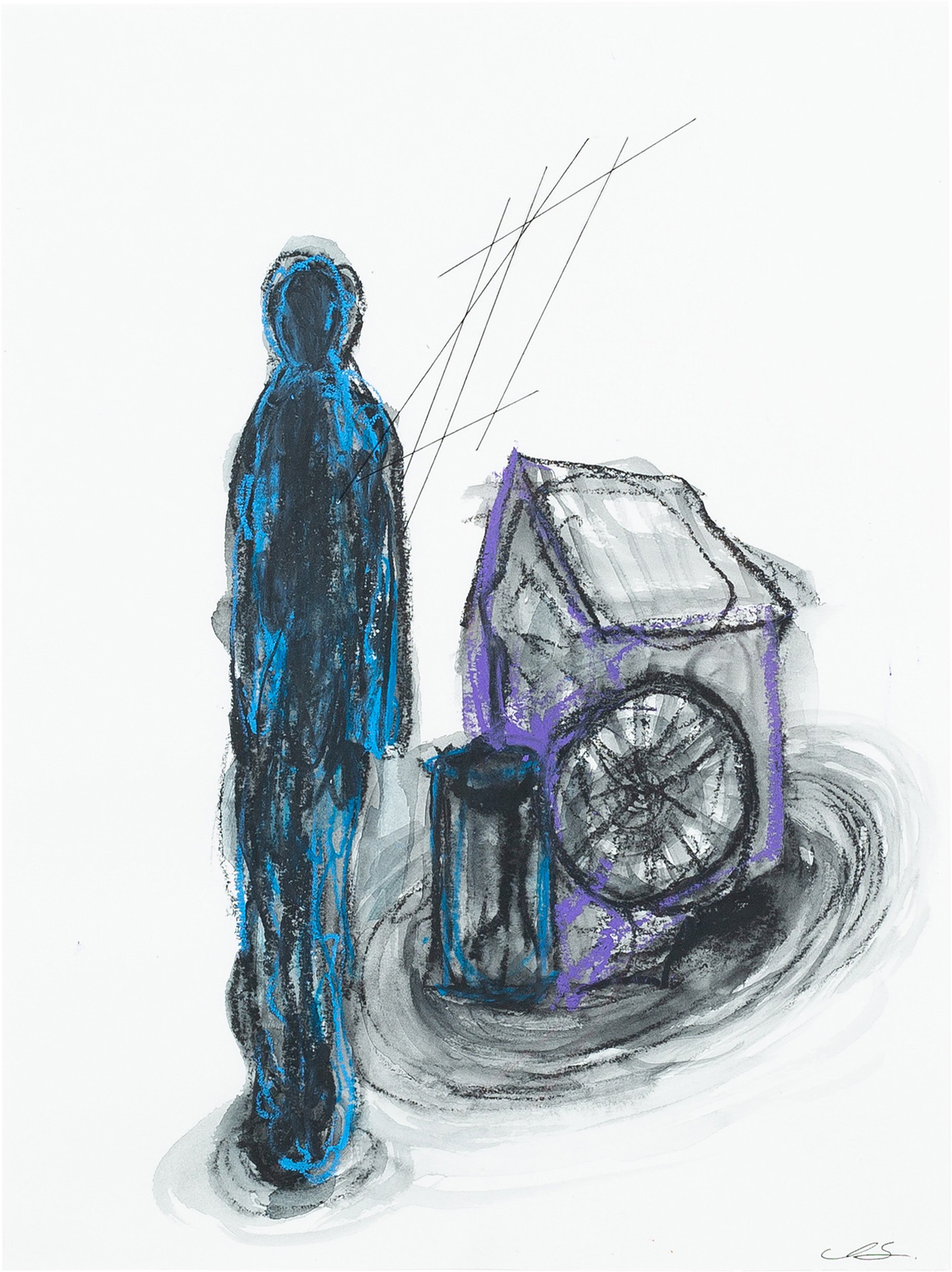 Chiharu Shiota — Blue Person