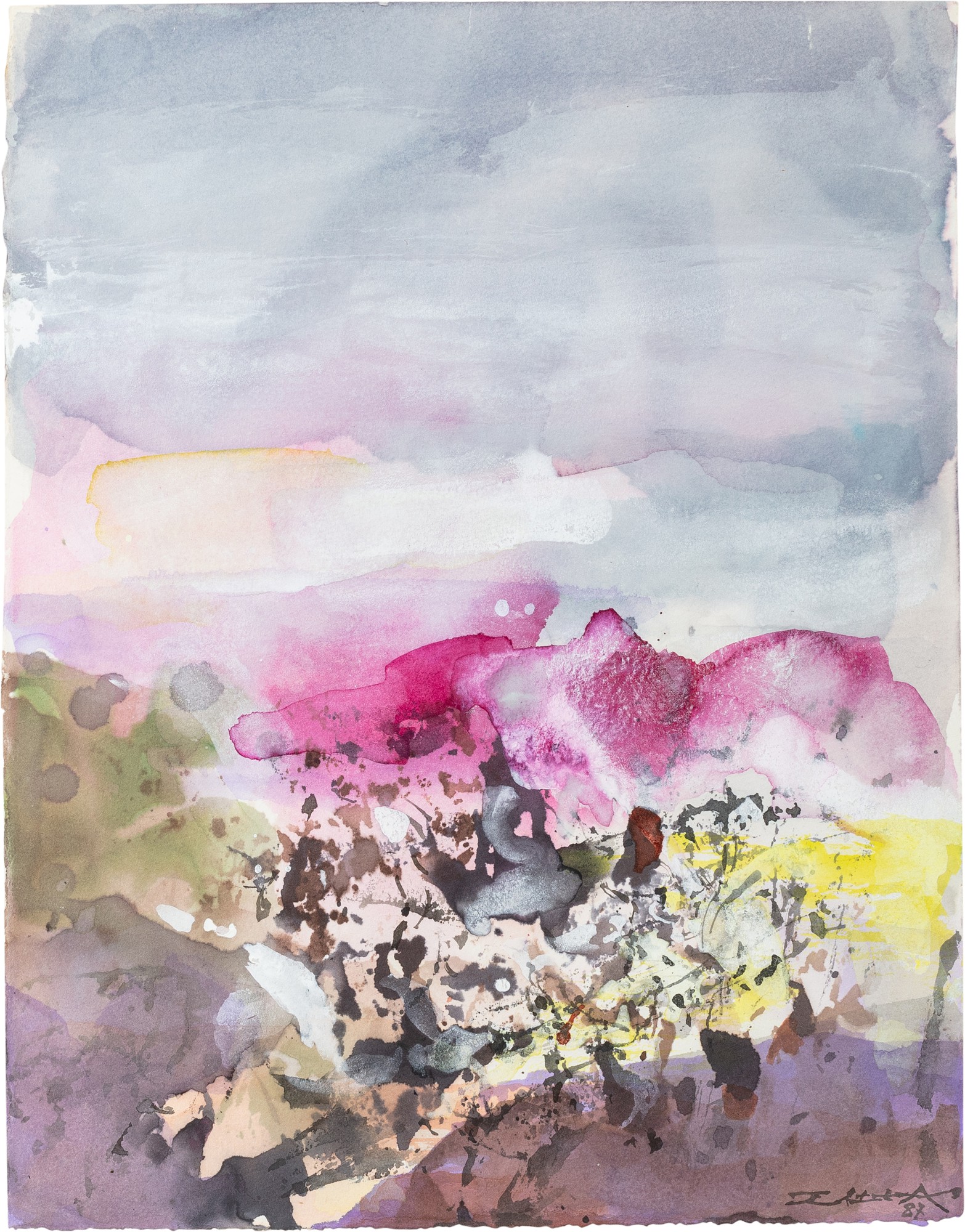 Zao Wou-Ki — Untitled