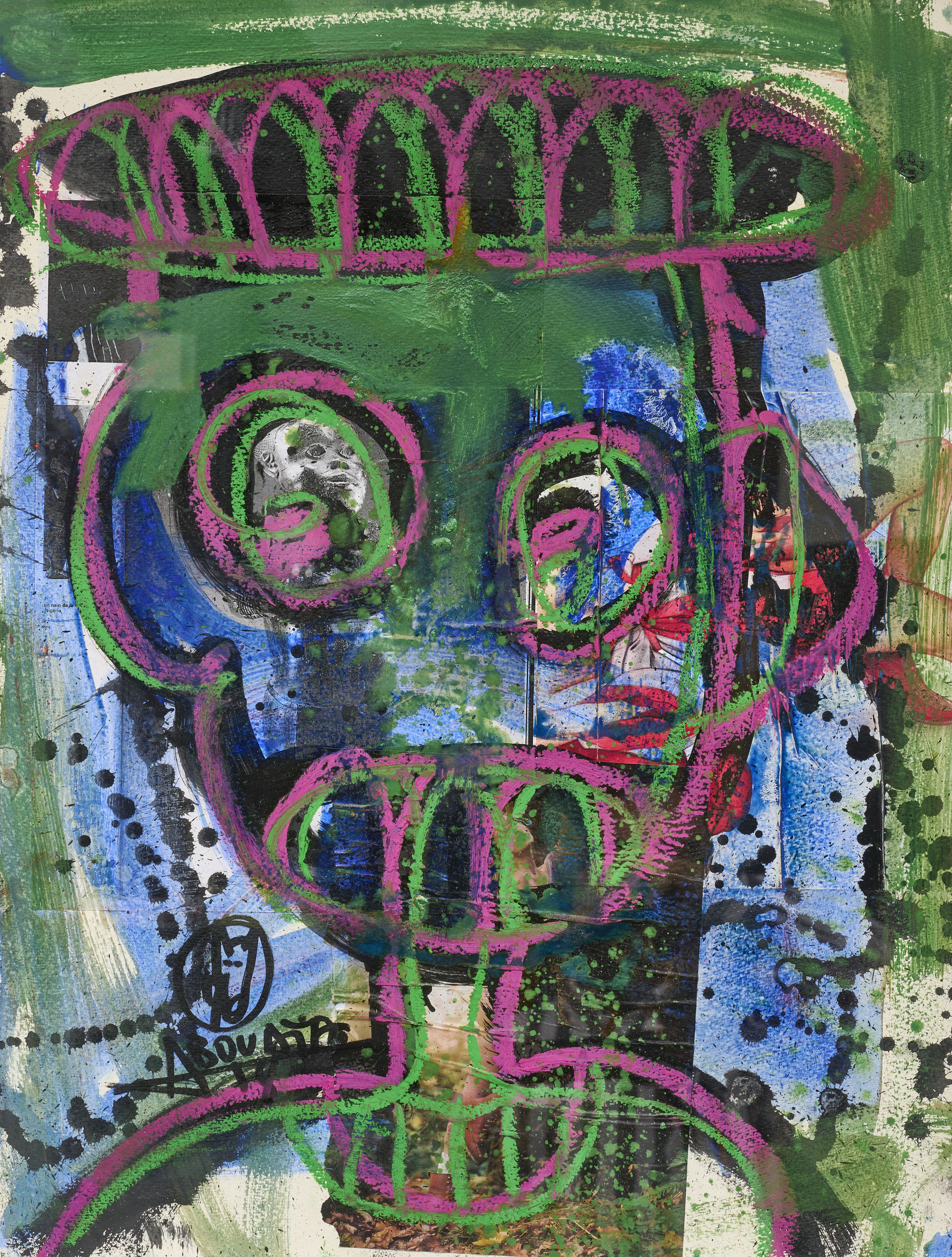 Aboudia — Portraits des Nouchis