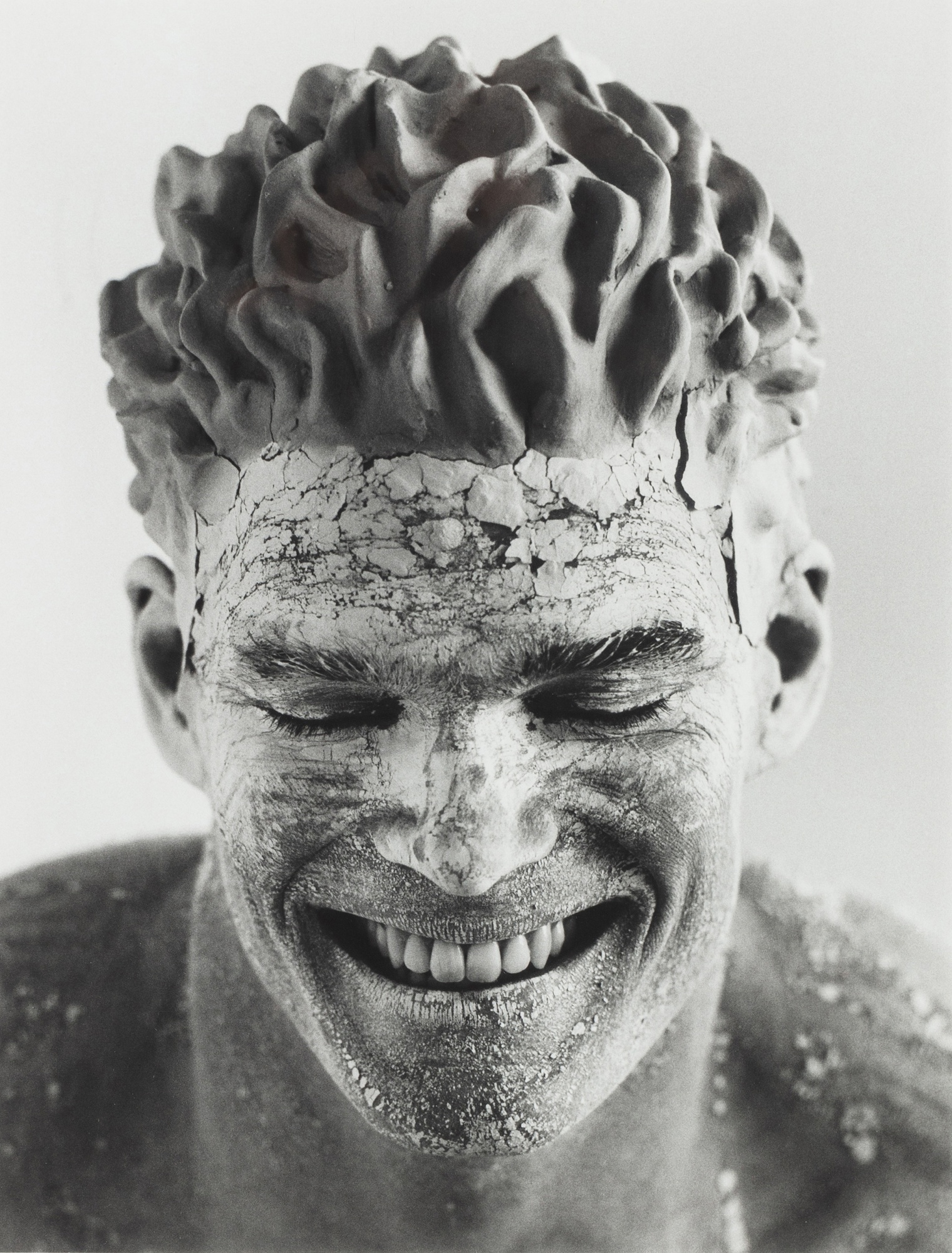 Herb Ritts — 'Clay Face, Hollywood'