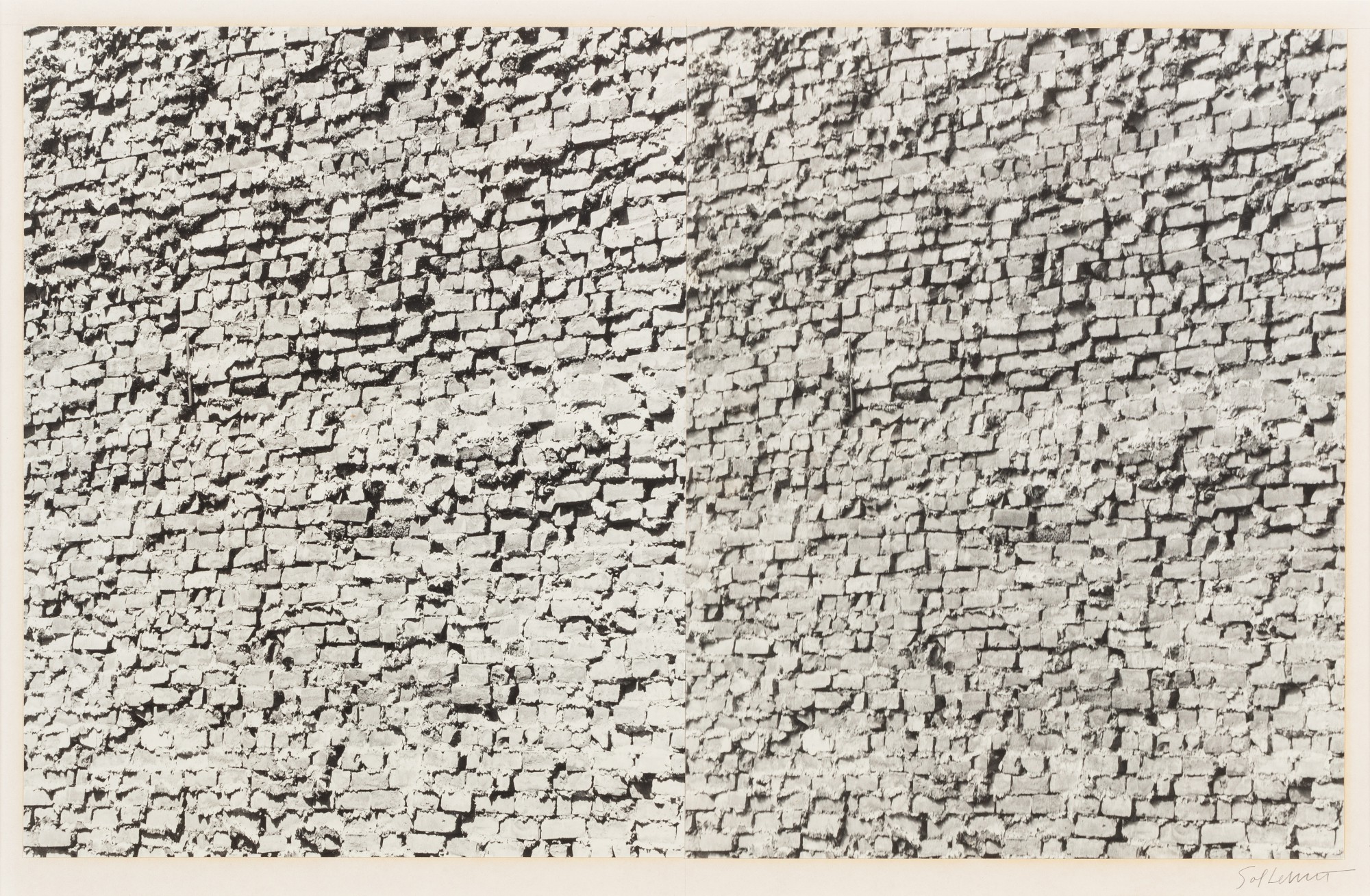 Sol LeWitt — Brick Wall