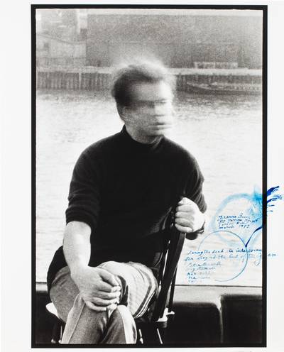 Francis Bacon, 80 Narrow Street, London N.W.1 March 1972