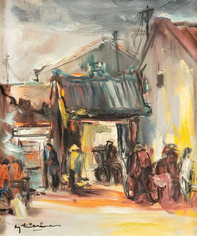 Nguyen Tri Minh (1924-2010), 西貢小巷