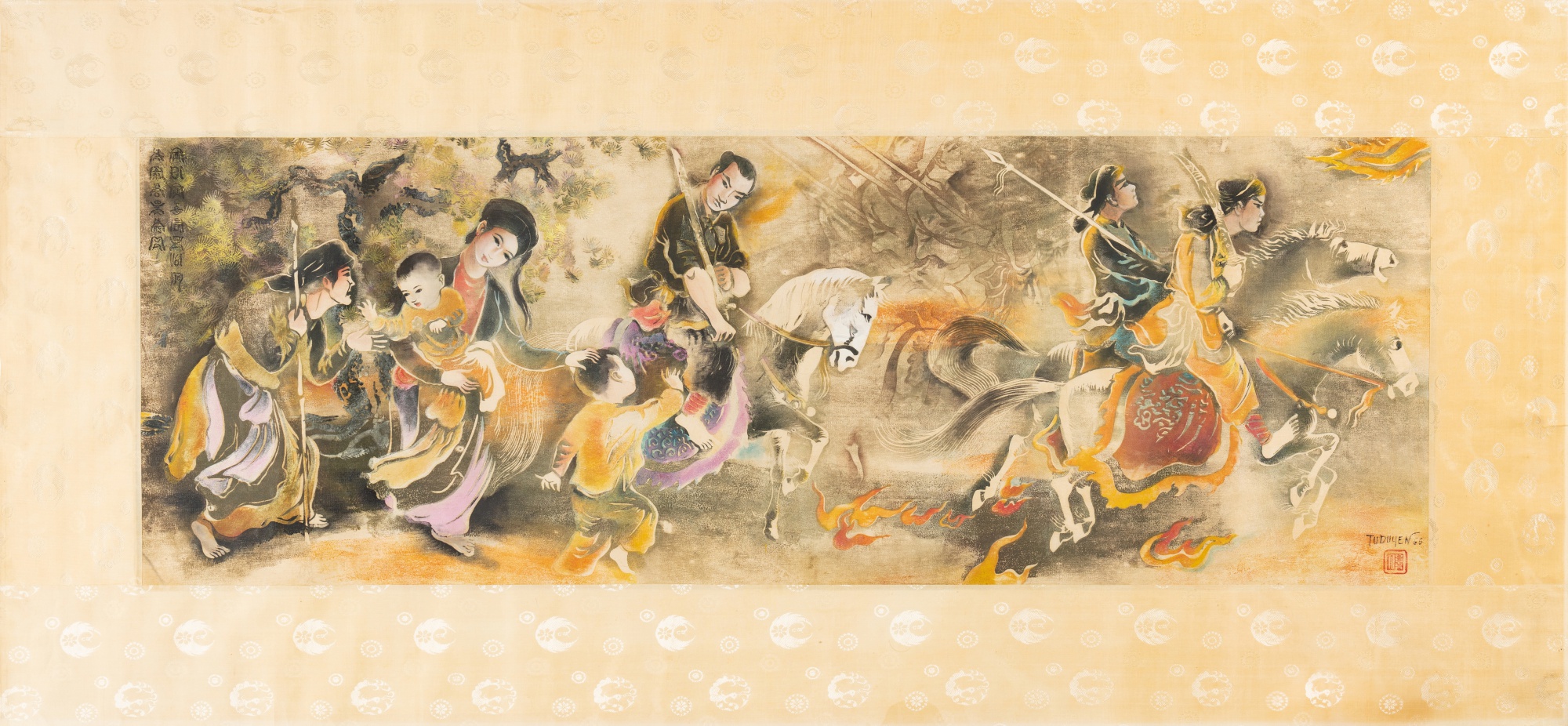 Tu Duyen (Nguyen Van Duyen, 1915-2012, 出征送別