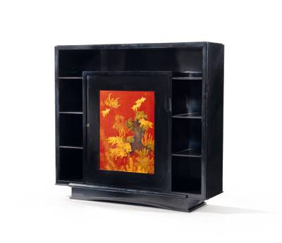 Truong Van Thanh 工作室 (二十世紀), 漆木金魚紋書櫃