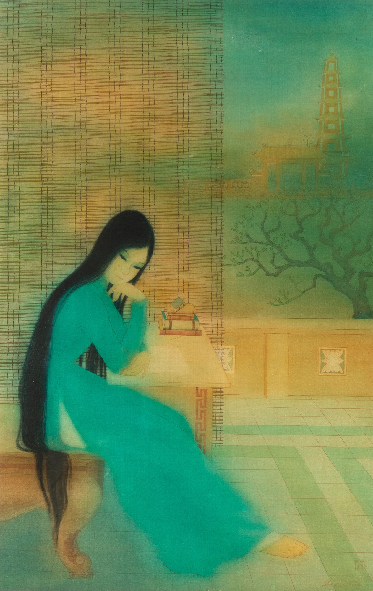 The Saigon College of Fine Arts — 西貢美術學院 (1955-1975), 閱讀的女士