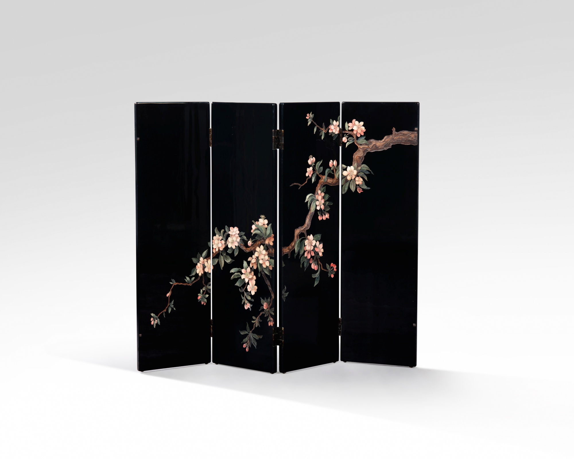 Jean Dunand — Paravent Fleurs de pommiers 