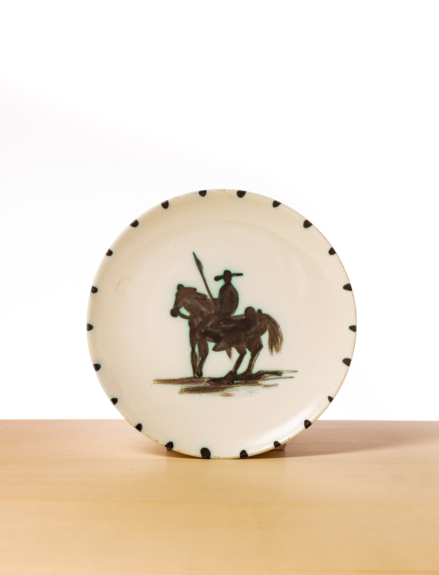 Pablo Picasso — Assiette Picador (A.R. 160), modéle rond
