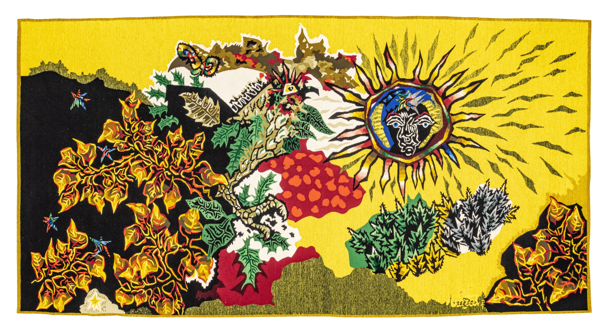 D'après Jean Lurçat — Tapisserie d'Aubusson Grande Aube