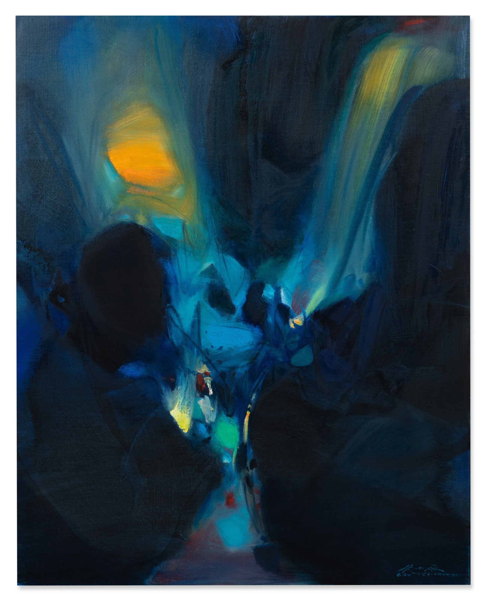 Chu Teh-Chun — Nuit profonde