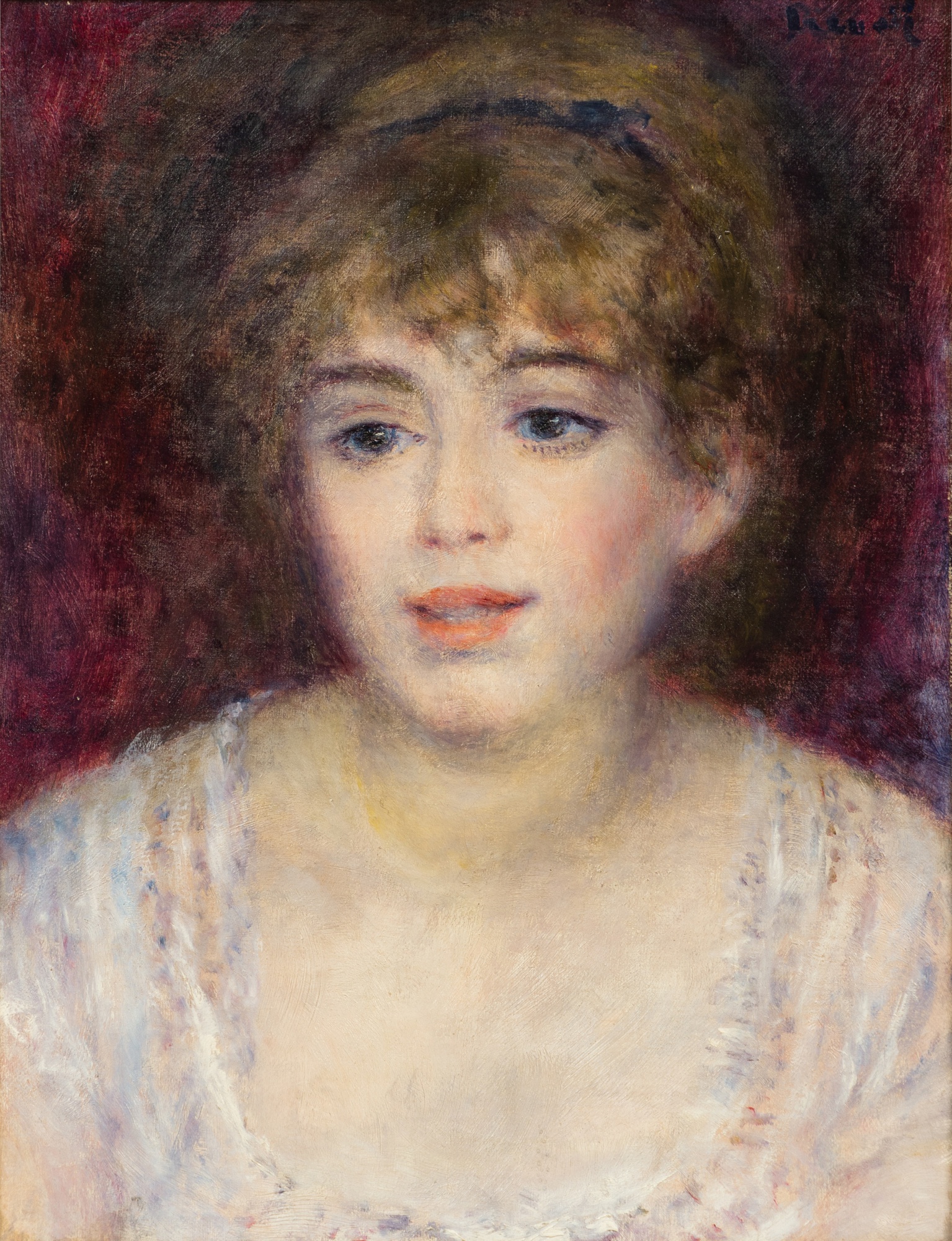 Pierre-Auguste Renoir — Portrait de Jeanne Samary