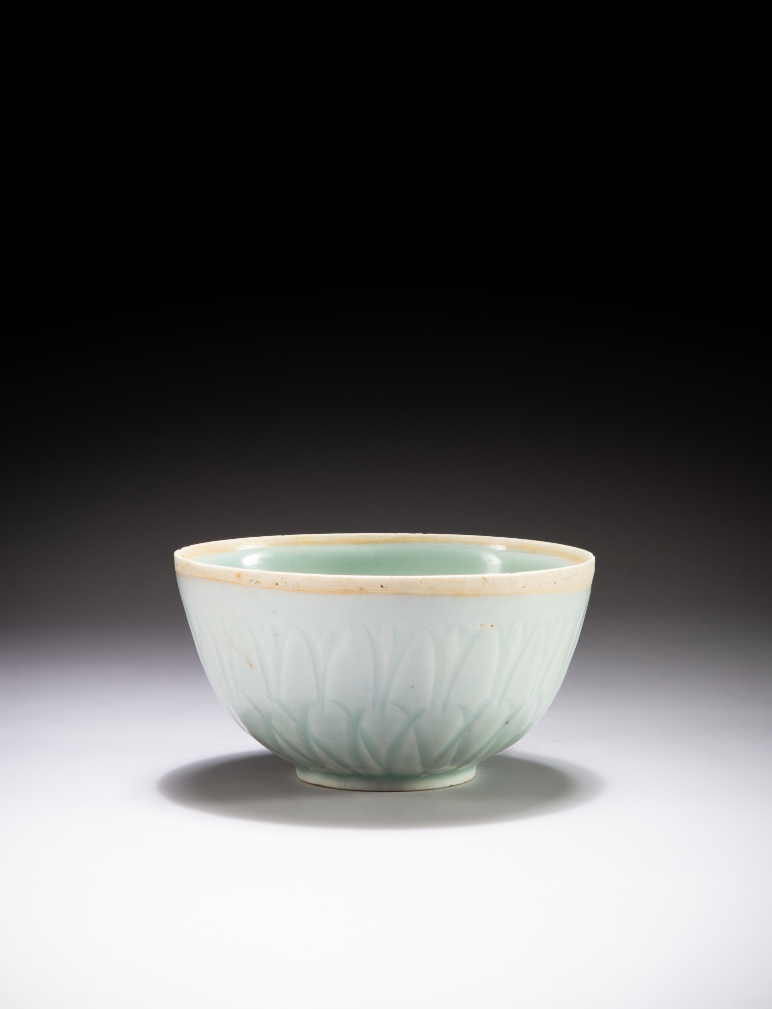 A rare Qingbai ‘lotus’ bowl — 宋 青白釉蓮瓣盌