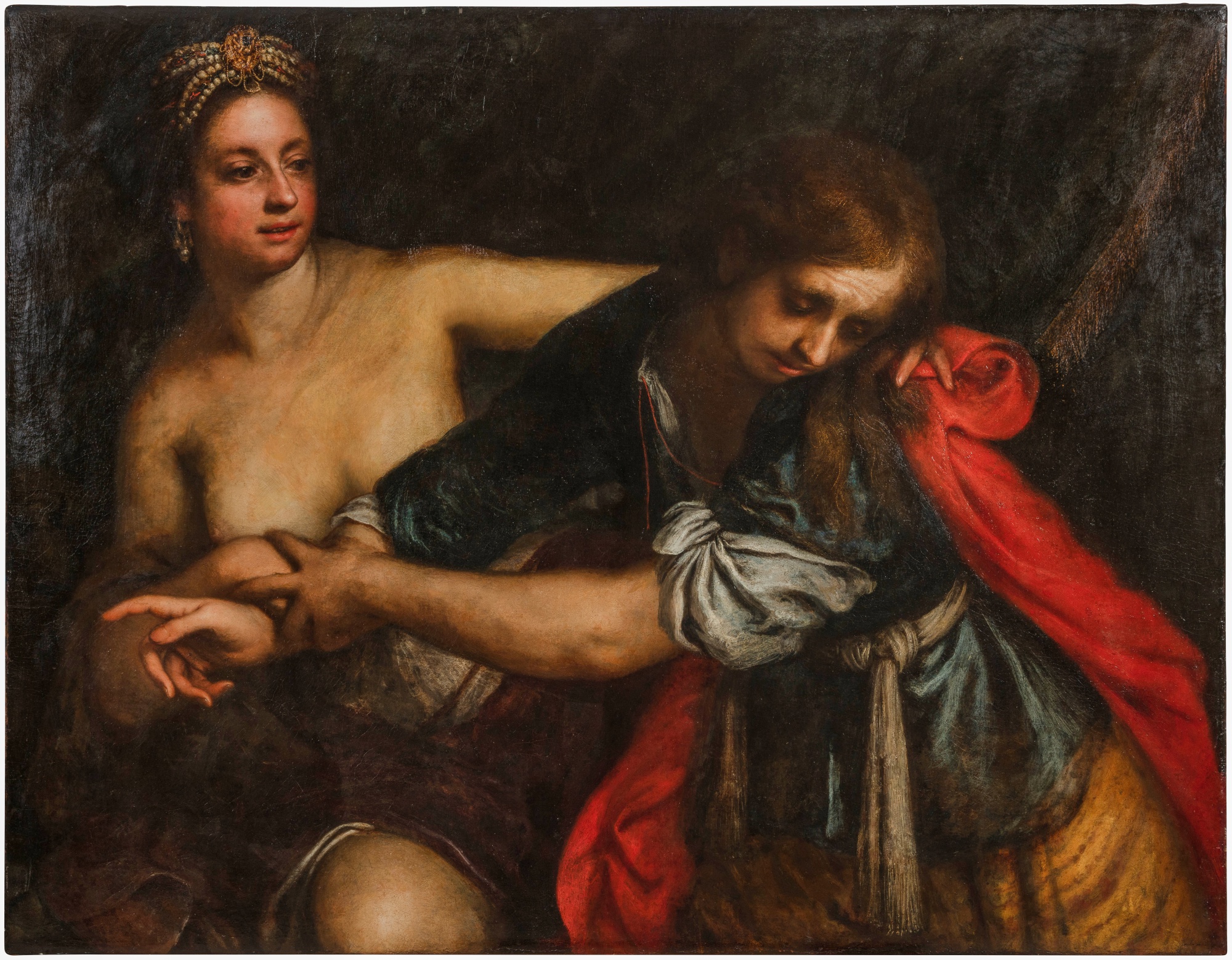 Girolamo Forabosco — Joseph et la femme de Putiphar