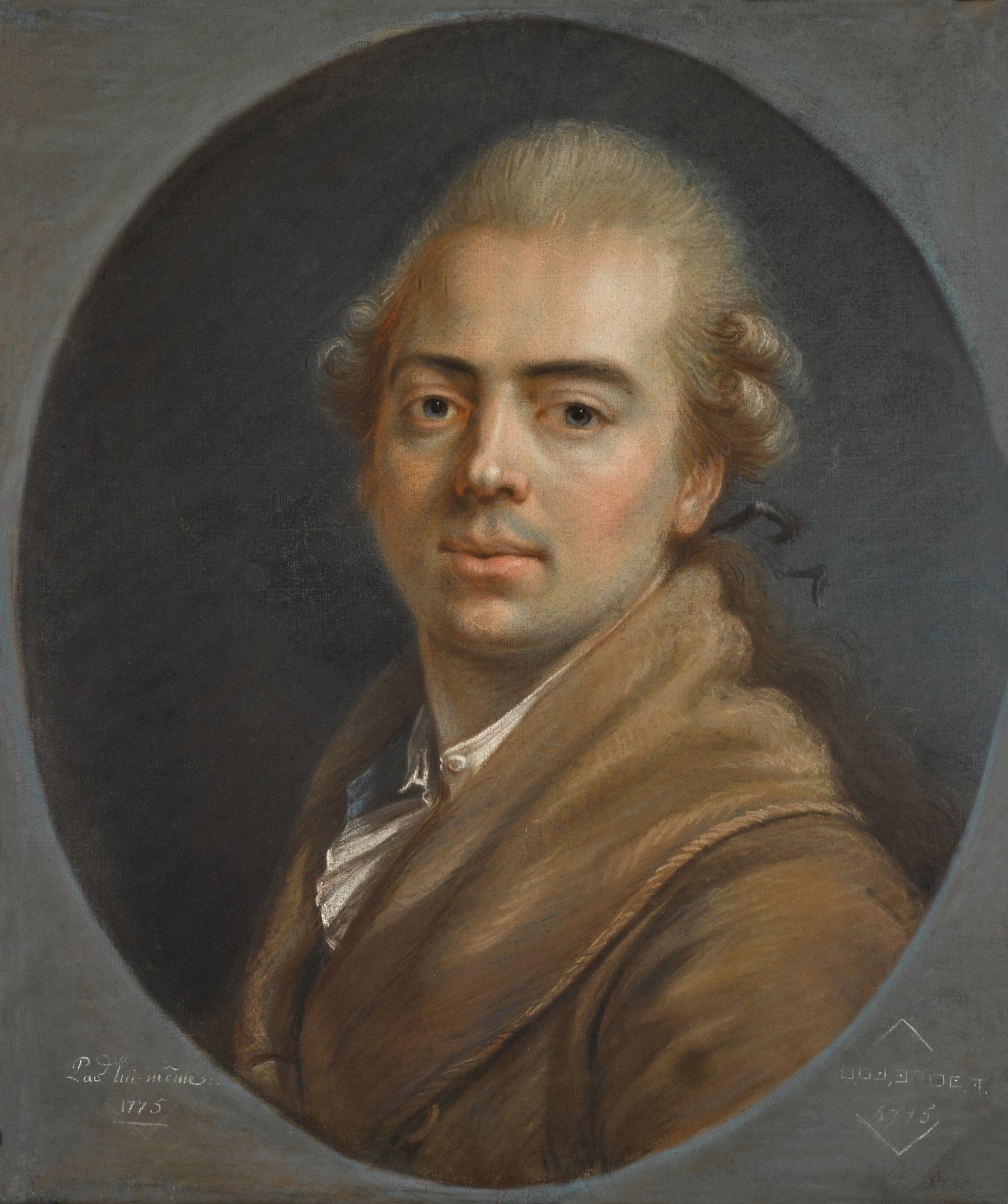 Claude-Jean-Baptiste Hoin — Autoportrait