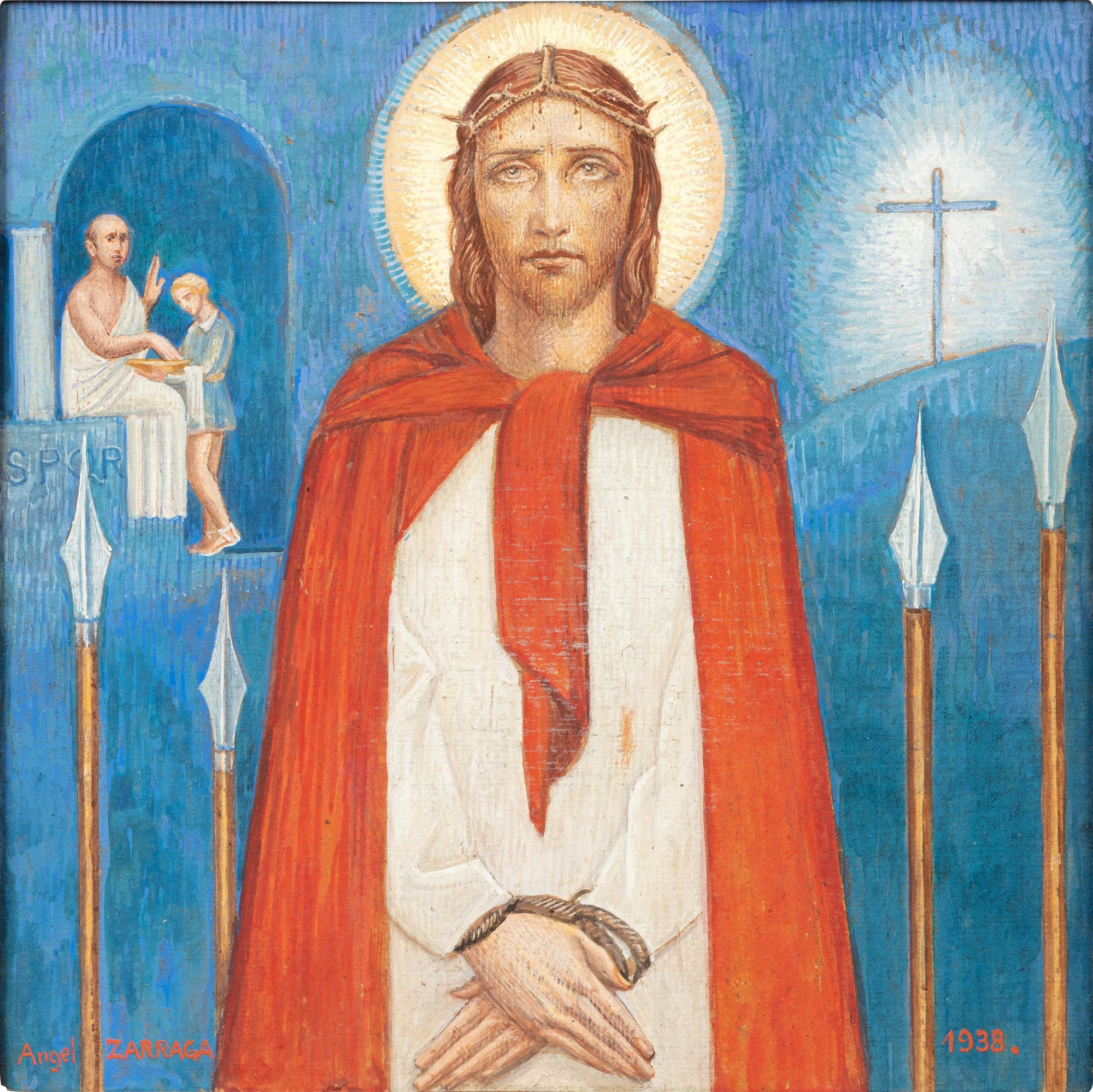 Ángel Zárraga — La condamnation du Christ