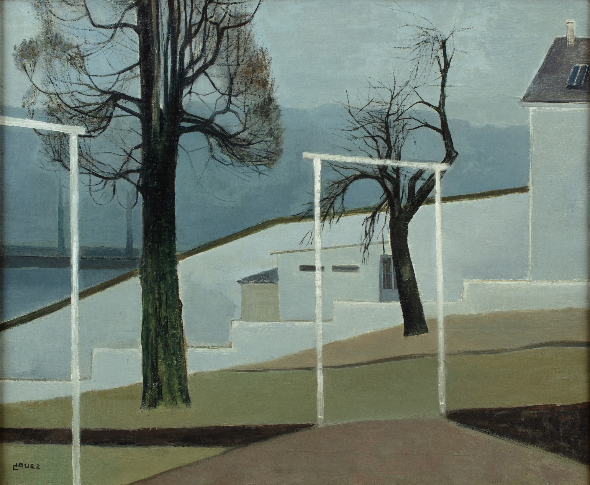 Les contours du jardin