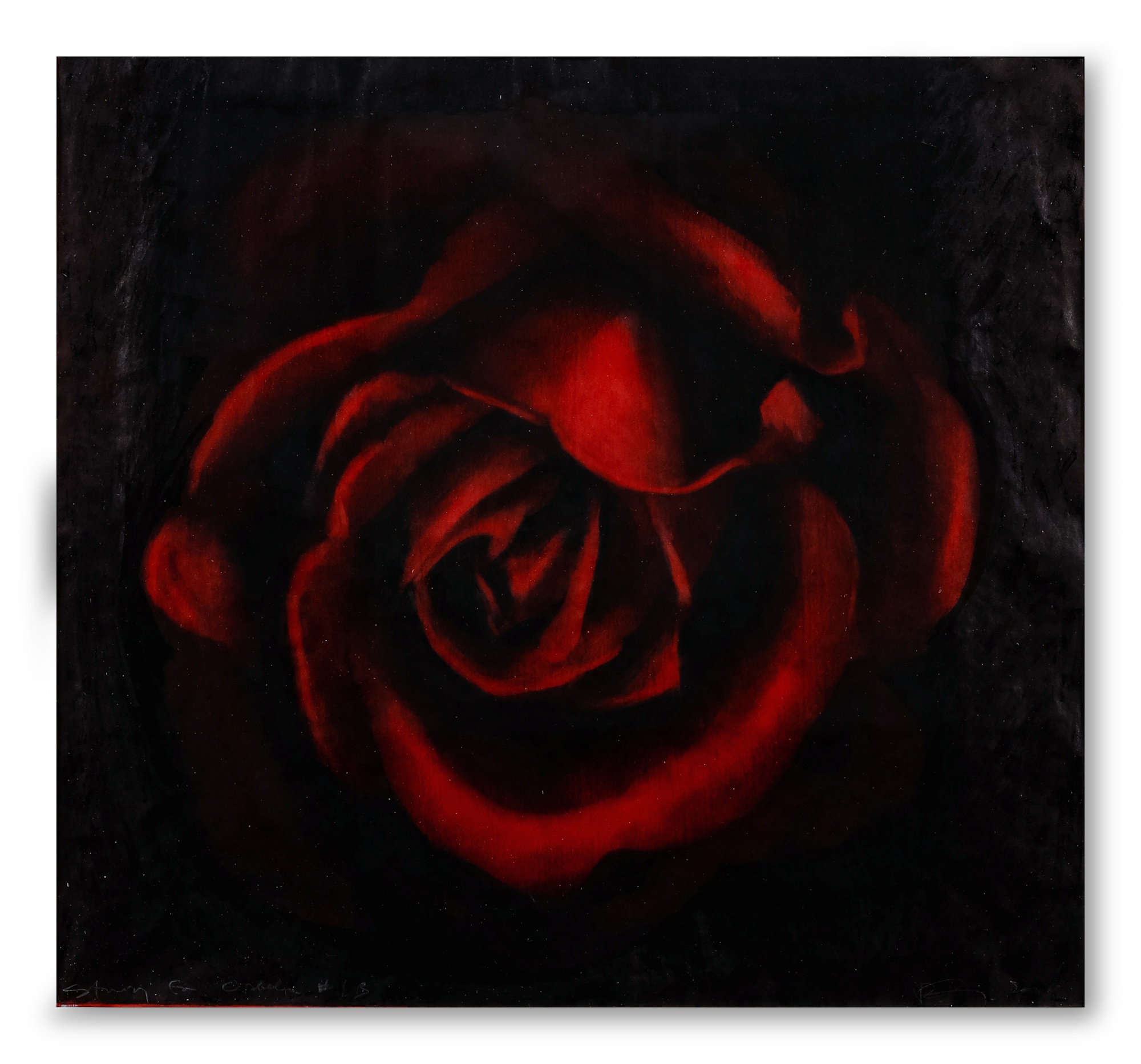 Robert Longo — Study for Ophelia #1 (B)