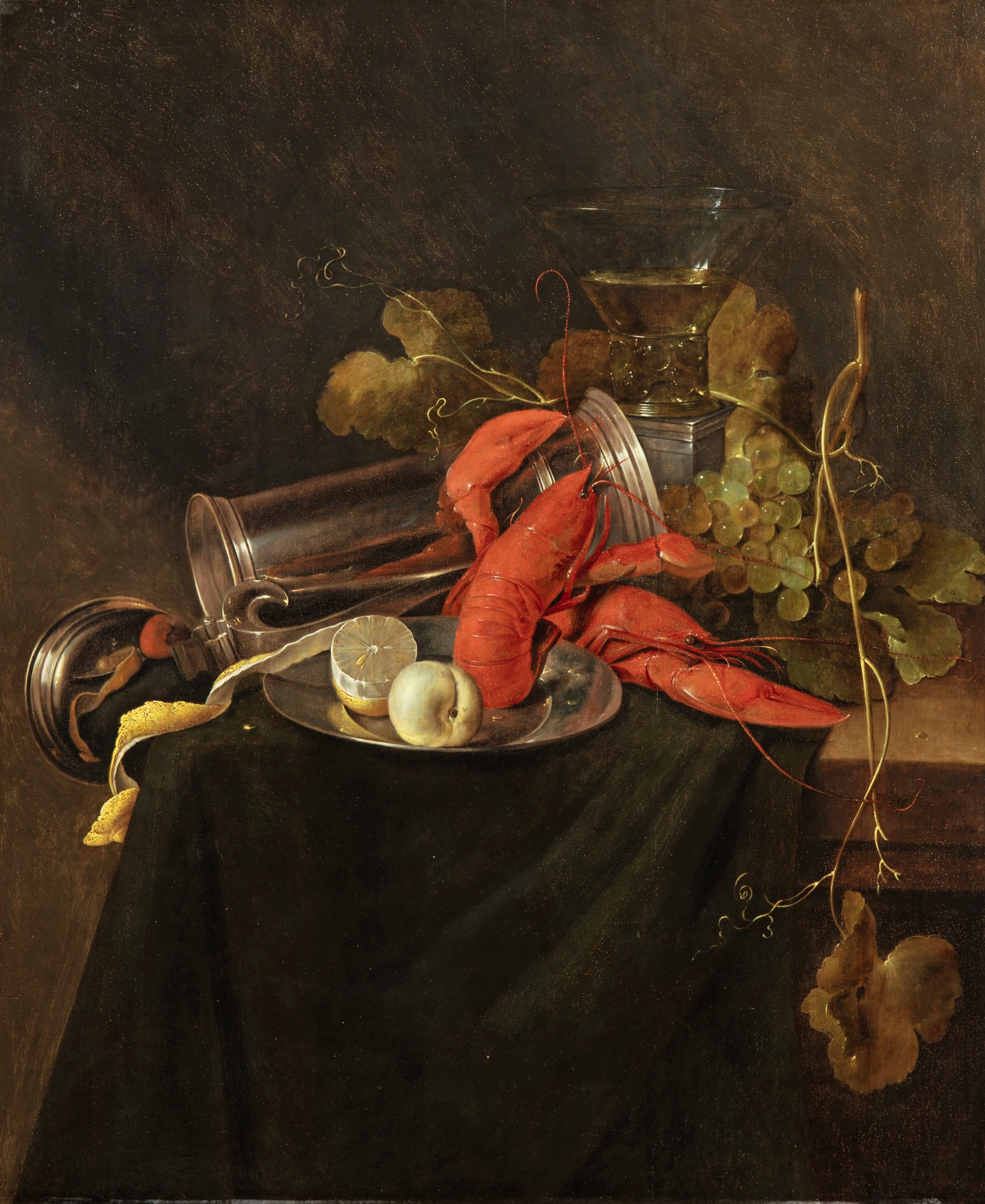 Jan Davidsz. de Heem — Nature morte au homard et aux citrons