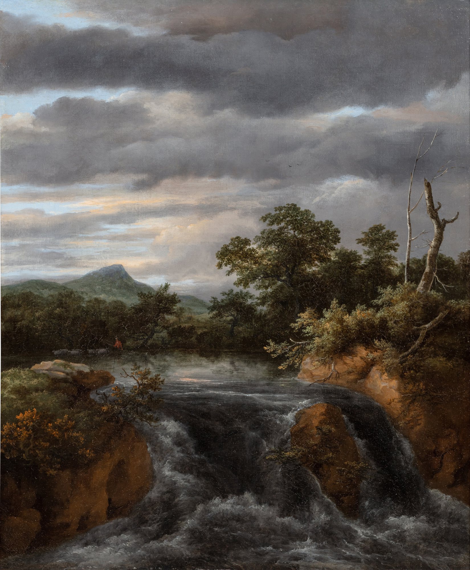 Paysage à la cascade