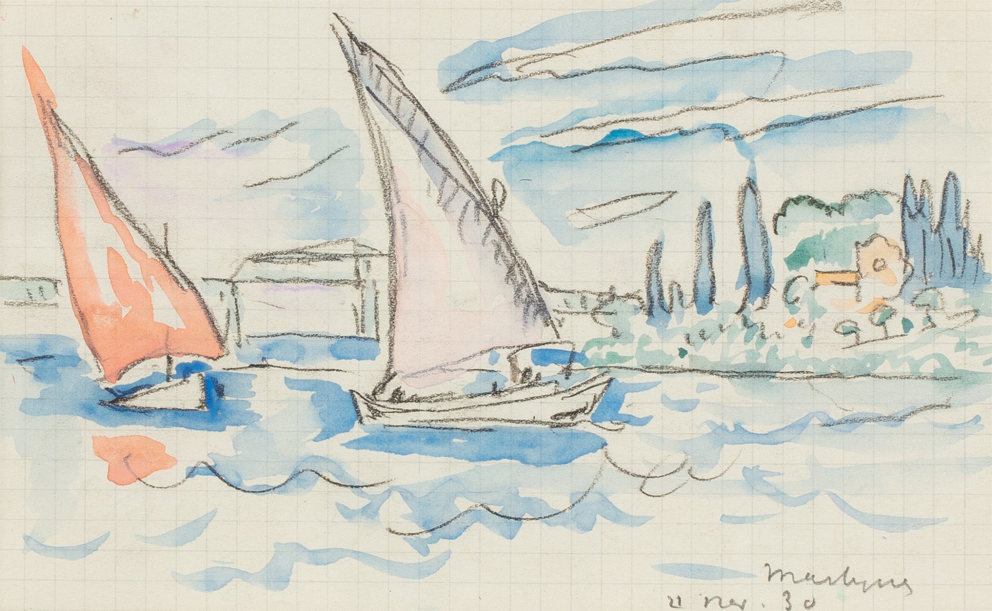 Martigues (page de carnet)