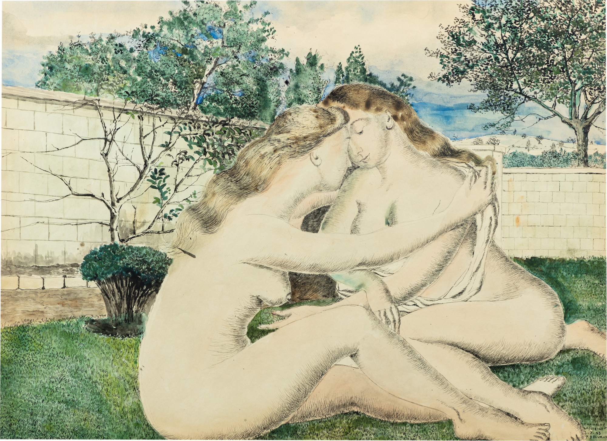 Paul Delvaux — Le Maimagné, Lacuisine