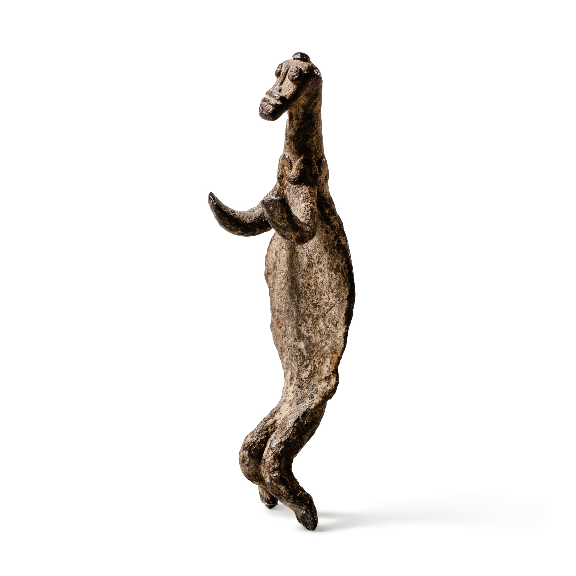 Pendentif anthropomorphe en fer, Lobi, Burkina Faso — Pendentif anthropomorphe en fer, Lobi, Burkina Faso