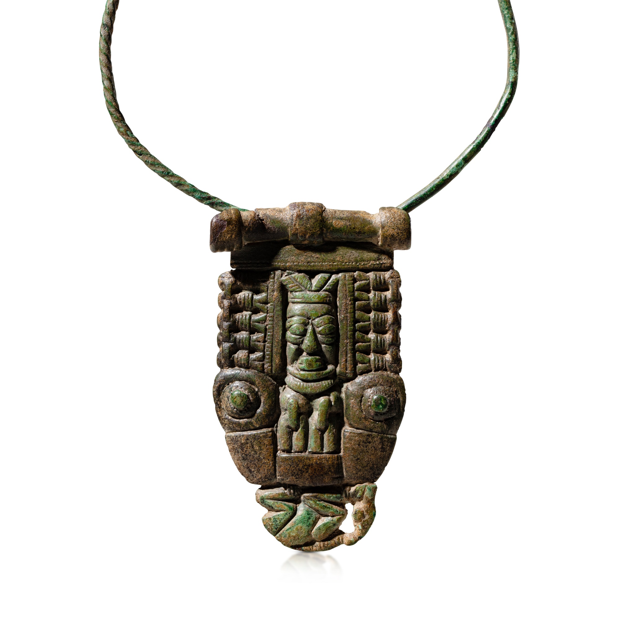 Pendentif en bronze, Djennenké, Mali
