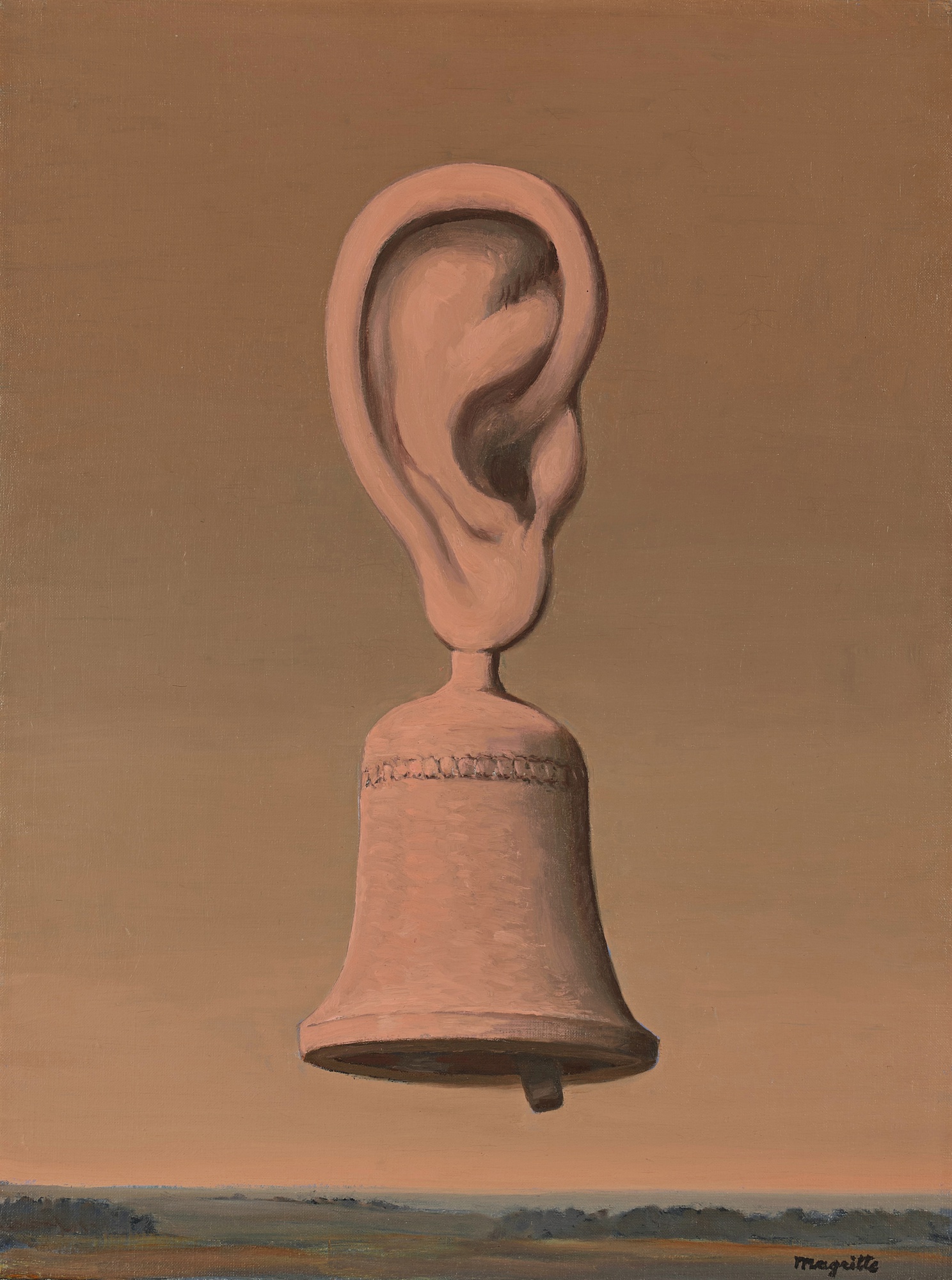 René Magritte — La leçon de musique