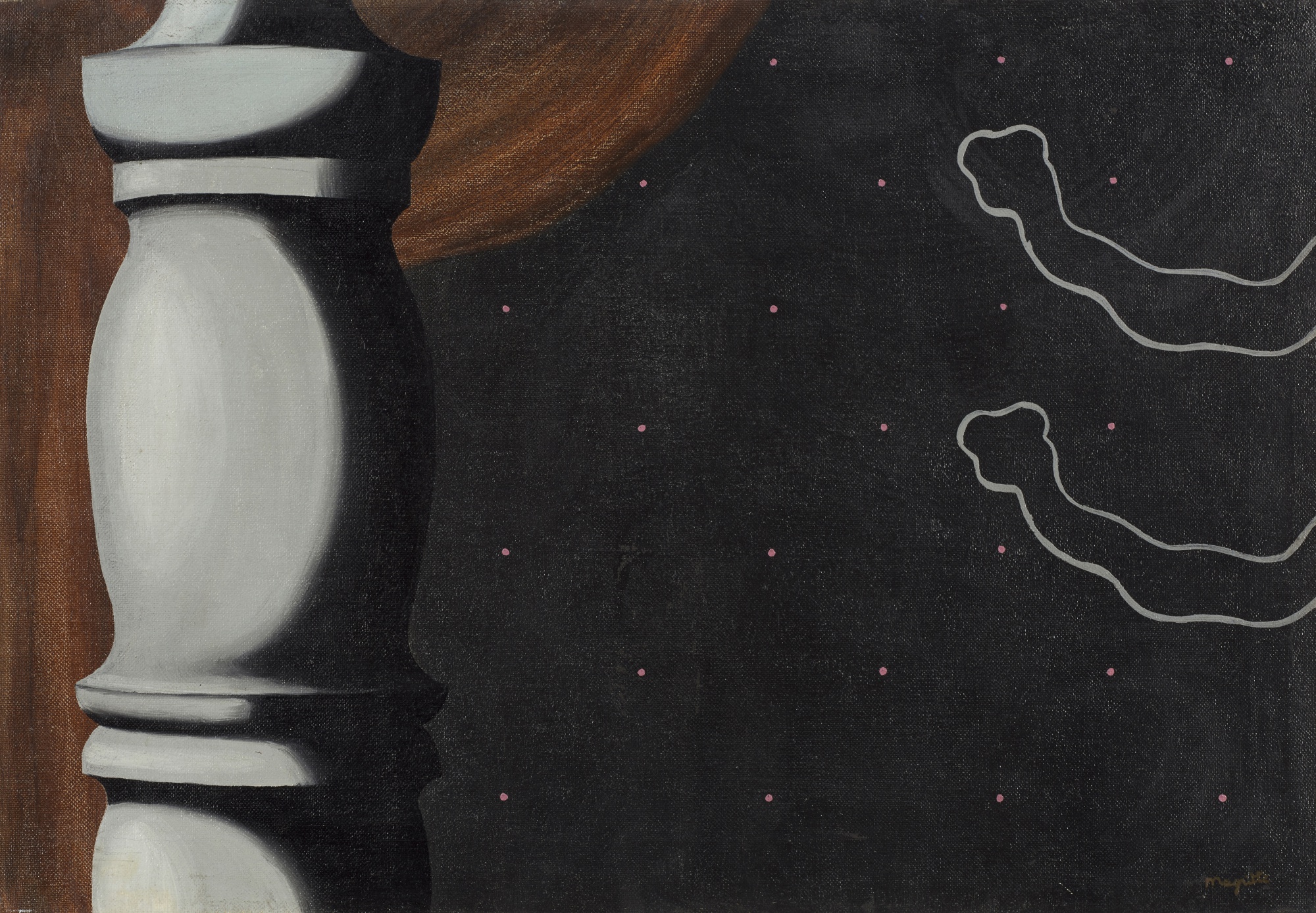 René Magritte — Le palais désert 