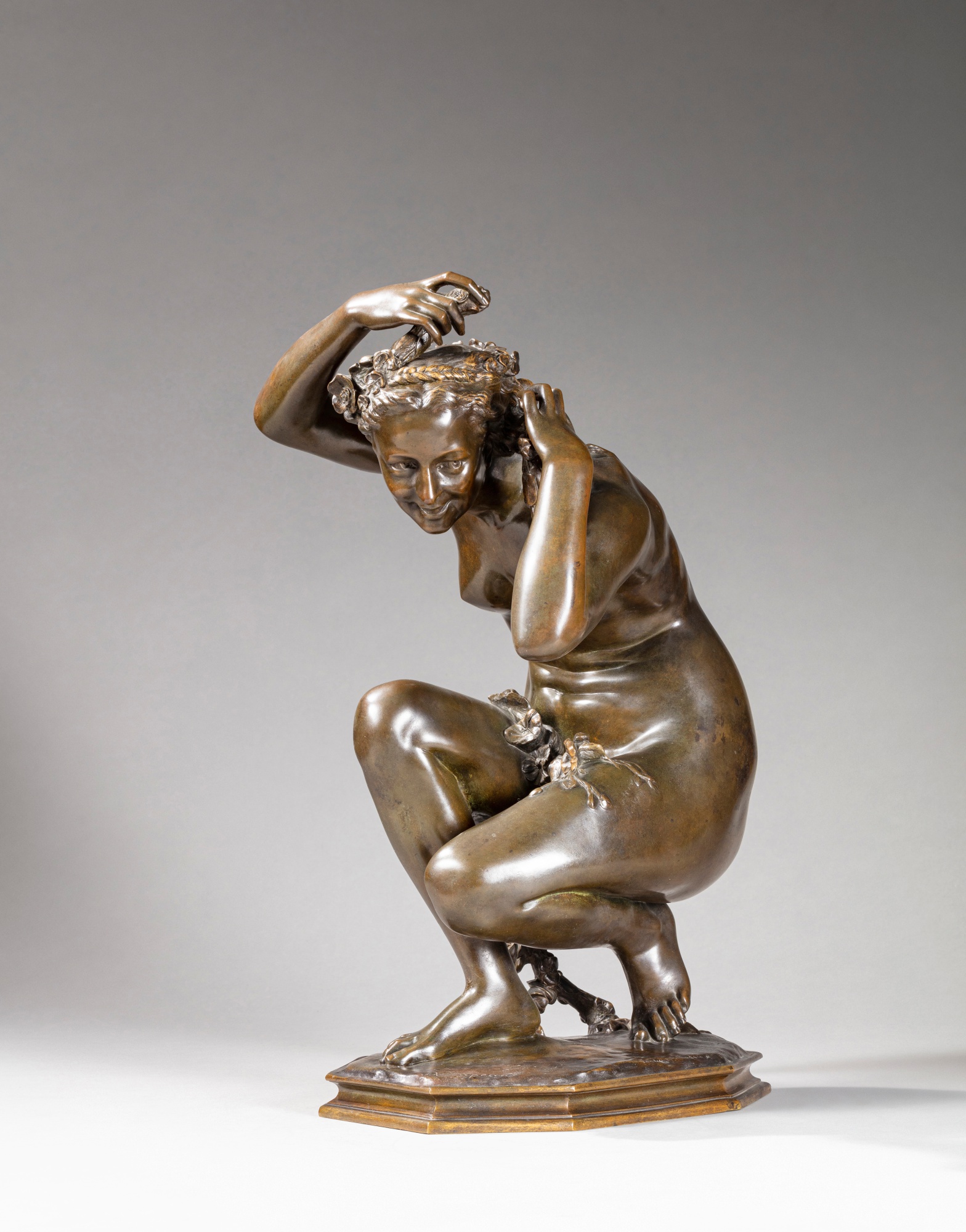 Jean-Baptiste Carpeaux — Crouching Flora