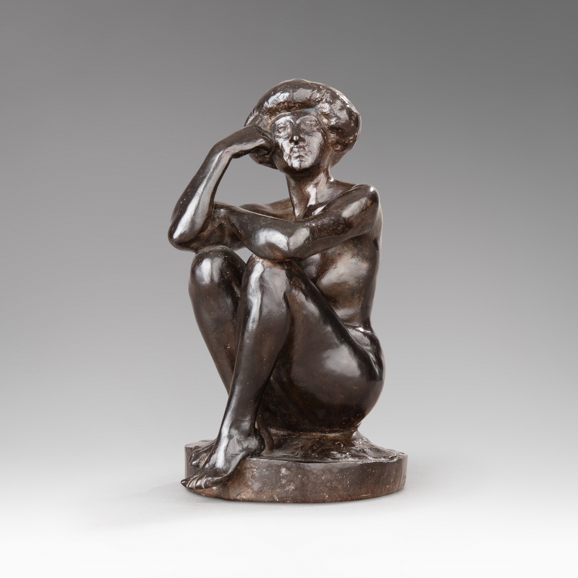 Théodore Rivière — Bathing Woman