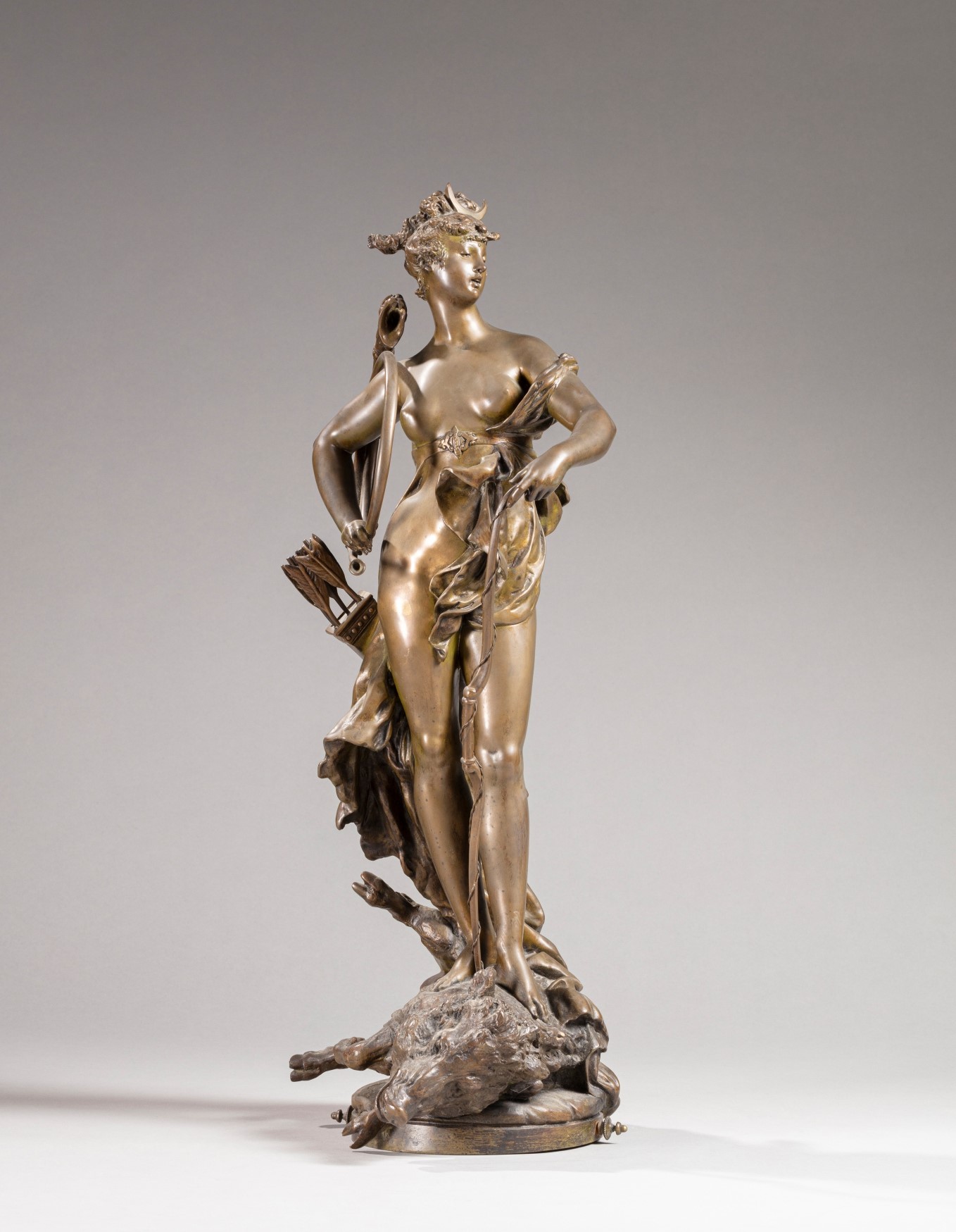 Albert-Ernest Carrier-Belleuse — Diana victorious