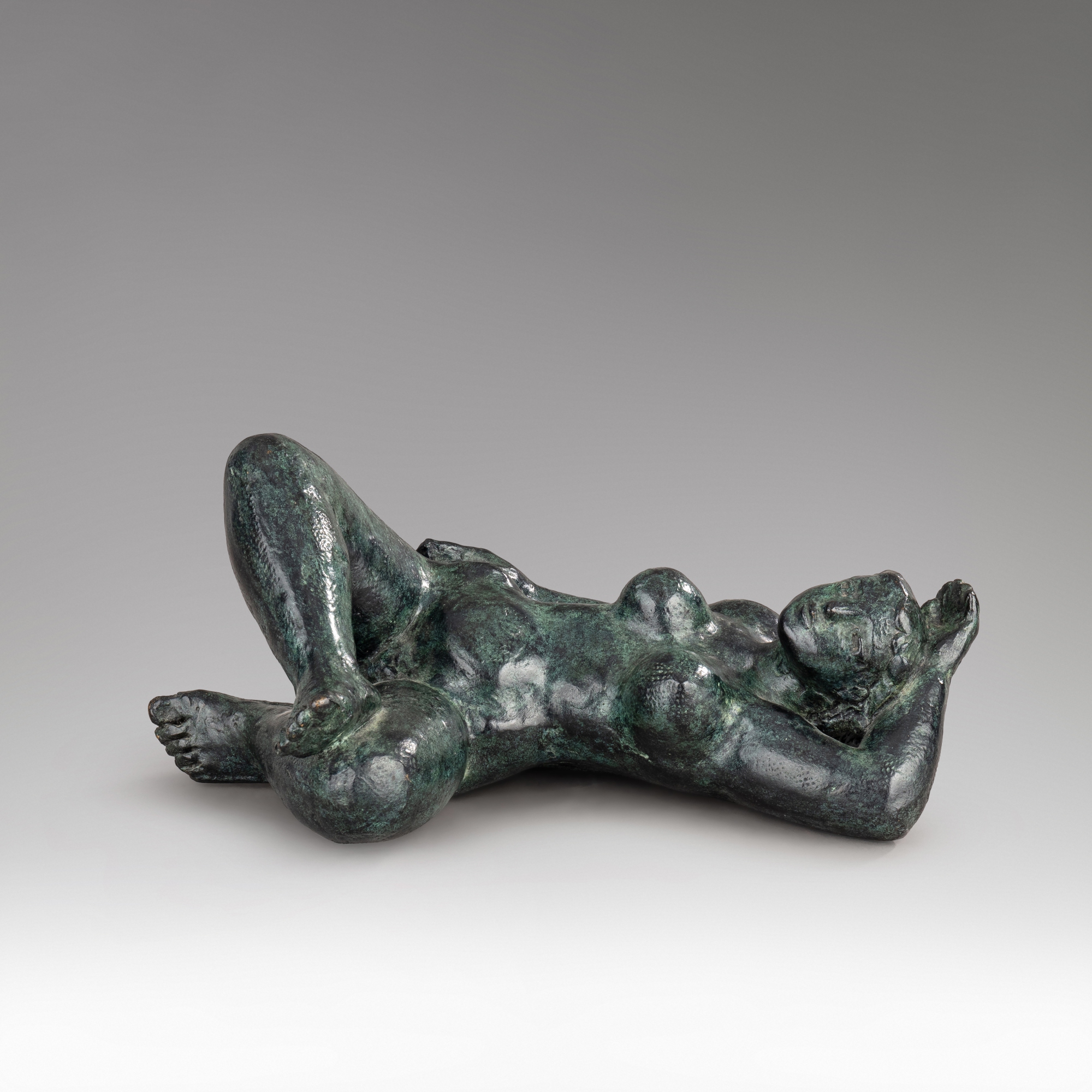 Antoniucci Volti — Nude woman lying on her back