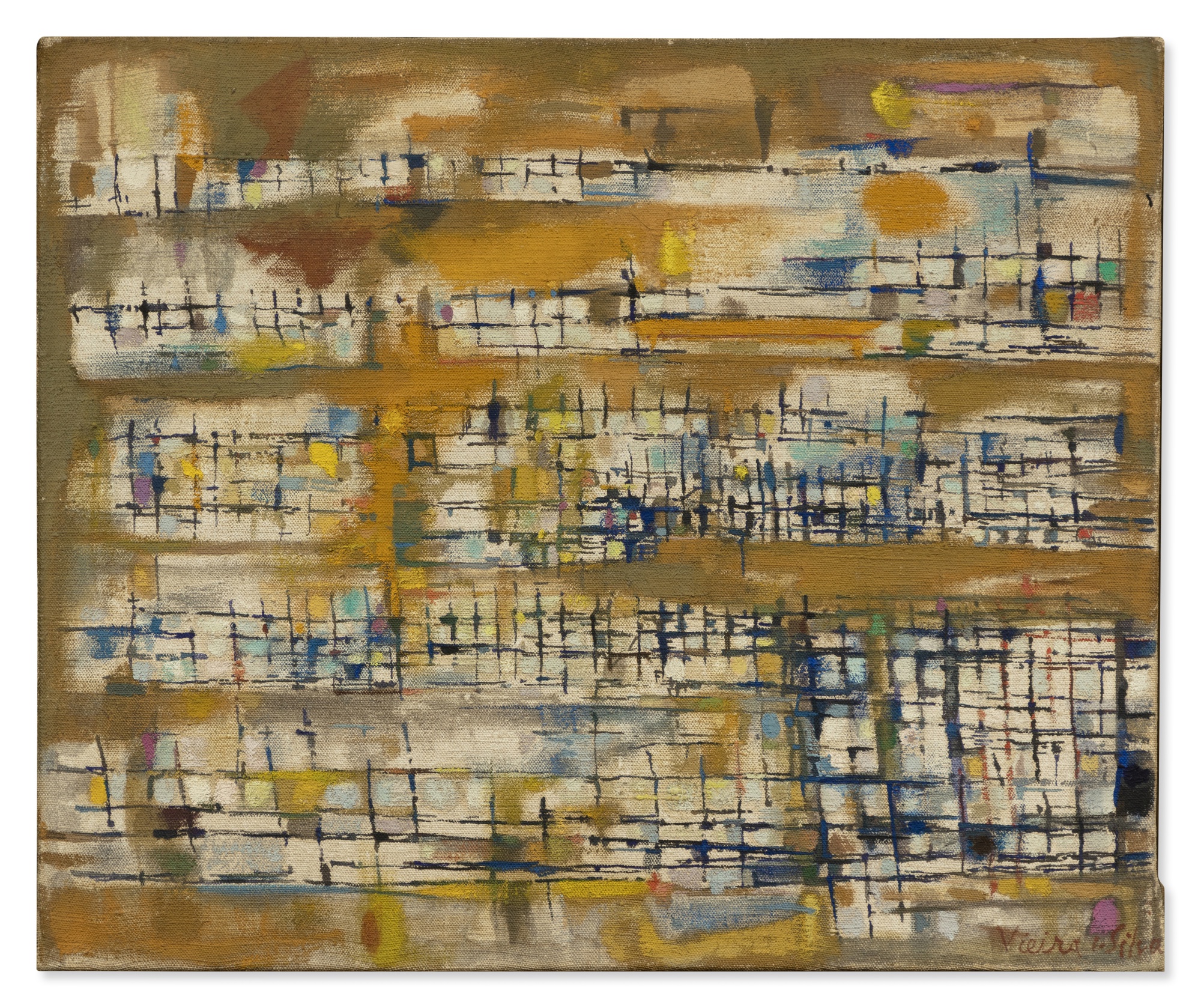 Maria Helena Vieira da Silva — L'entrée du jardin