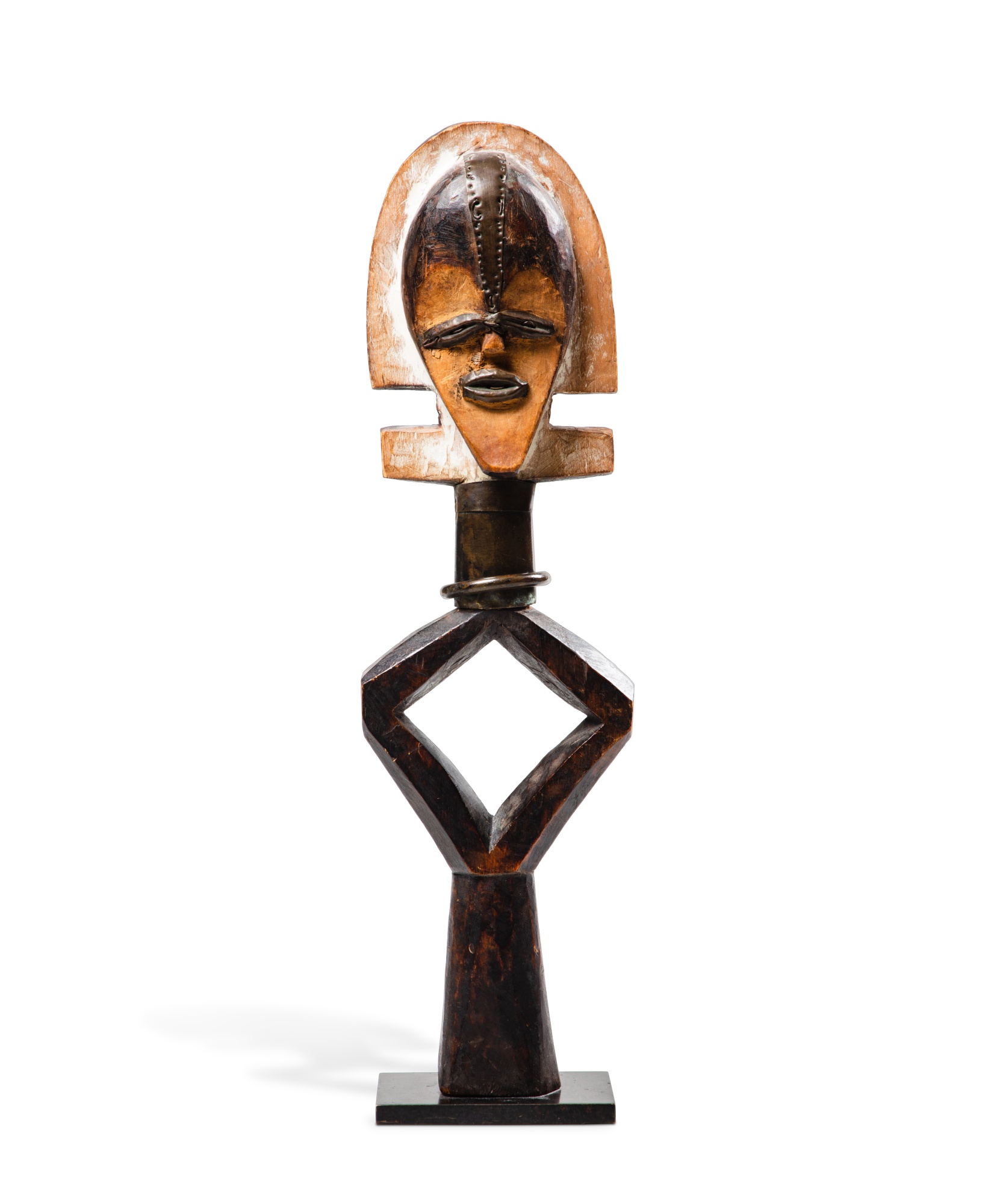 Unknown (Historical) — Reliquary figure, Tsogho / Sango, Gabon