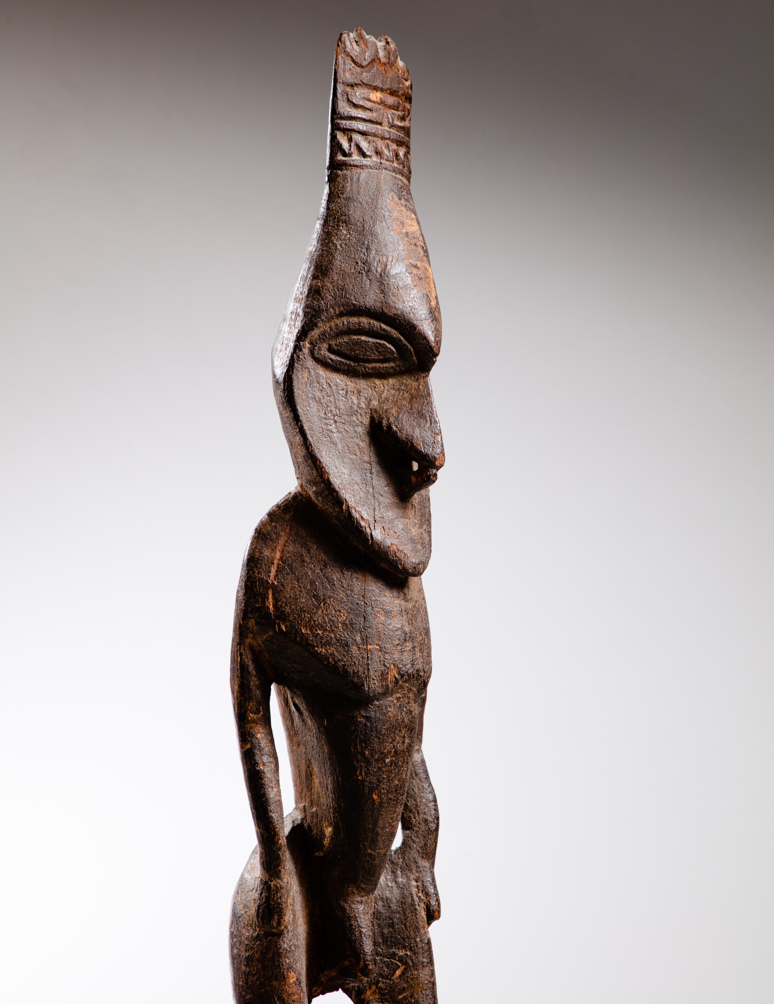 Statue, Sépik, Papouasie-Nouvelle-Guinée