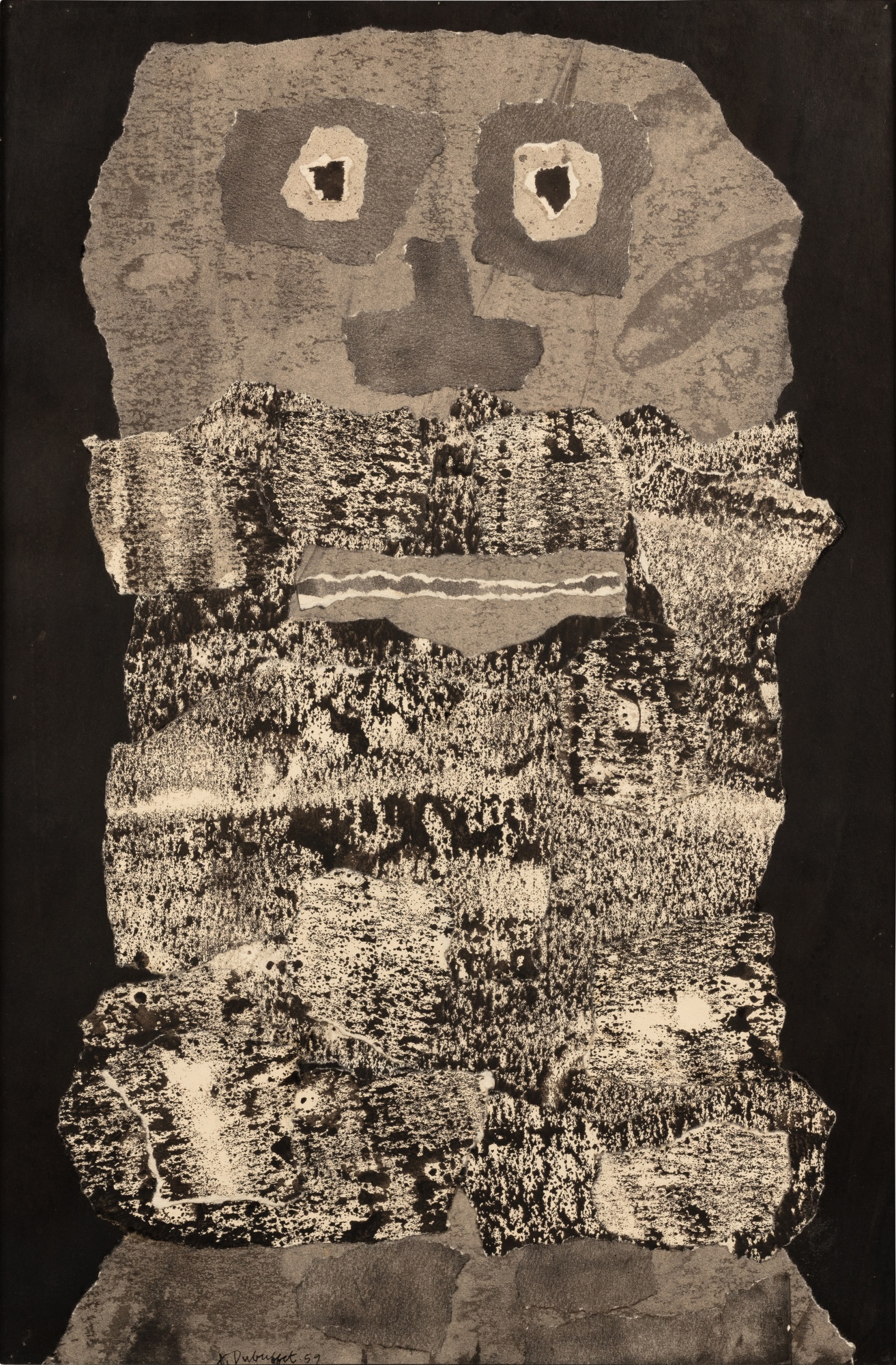 Jean Dubuffet — Barbe d'Othello