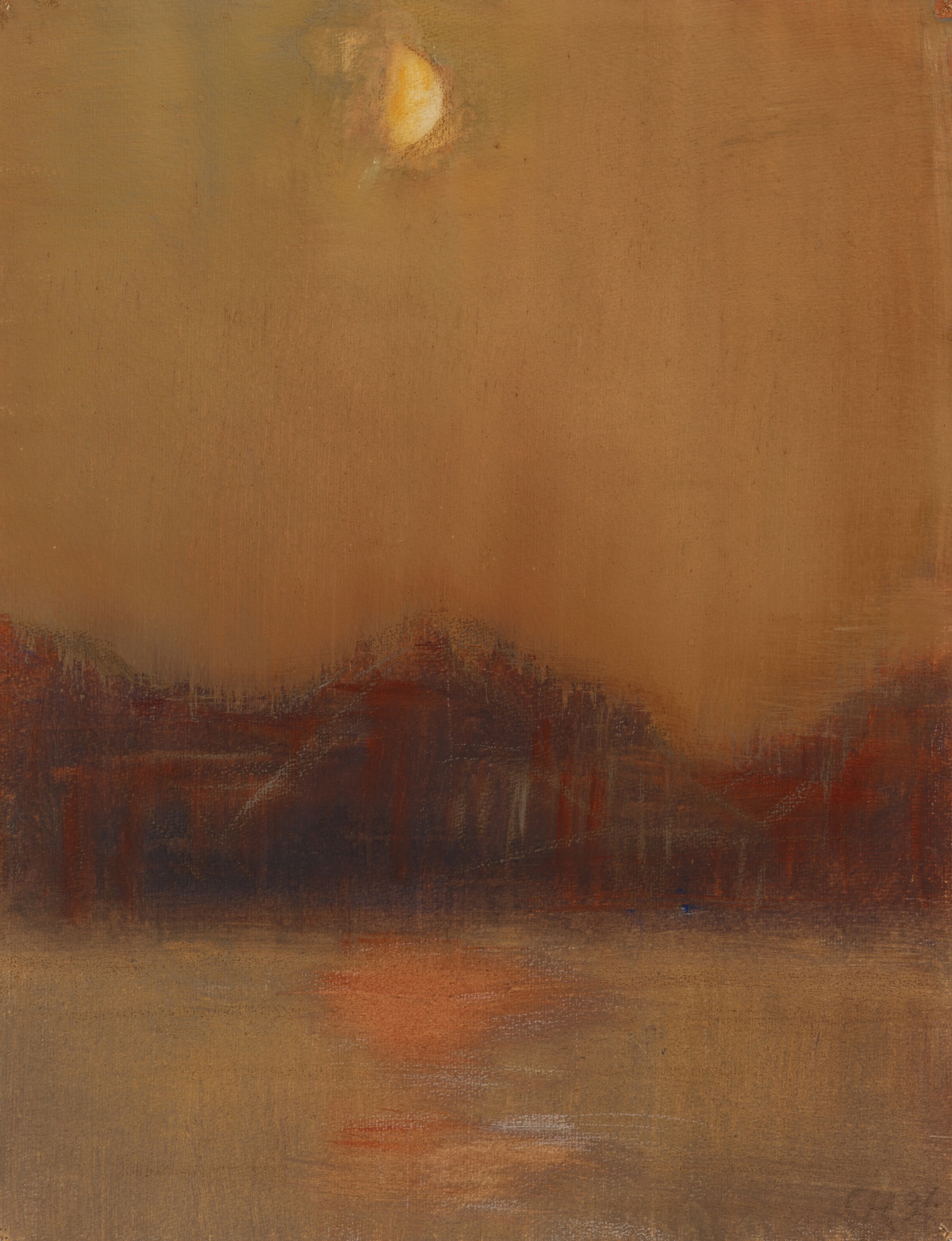 Christian Rohlfs — Mond, nur halb zu sehen